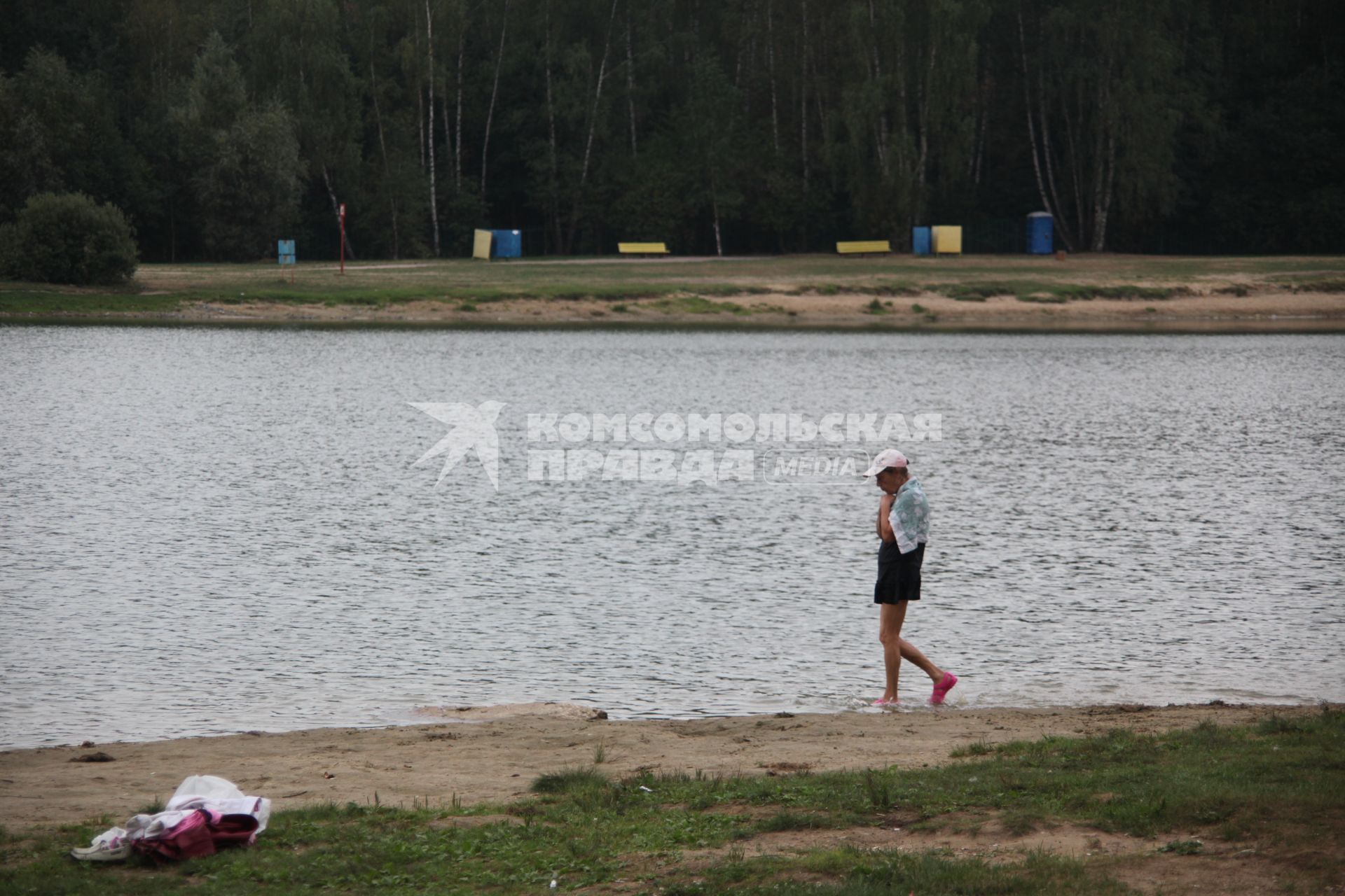 Городской пляж.