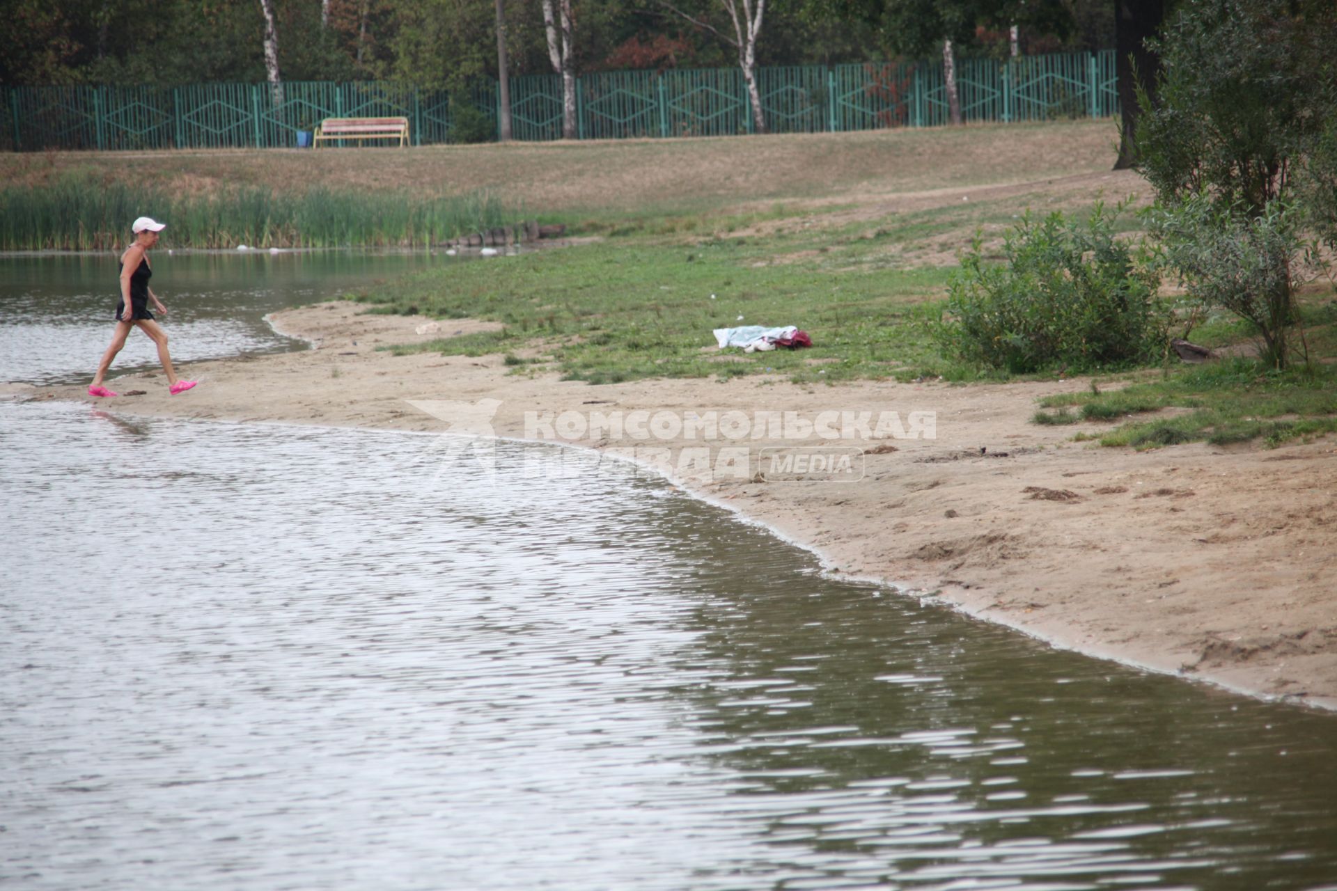 Городской пляж.