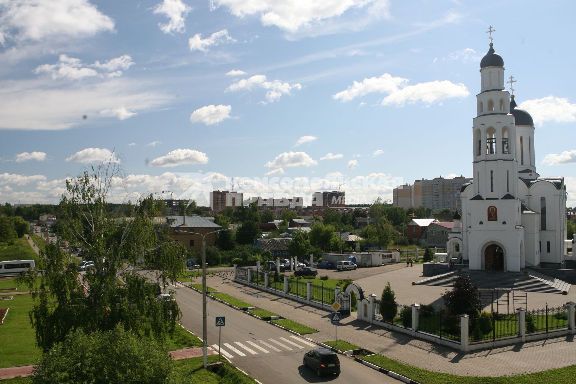 Новая Москва. На снимке: вид города