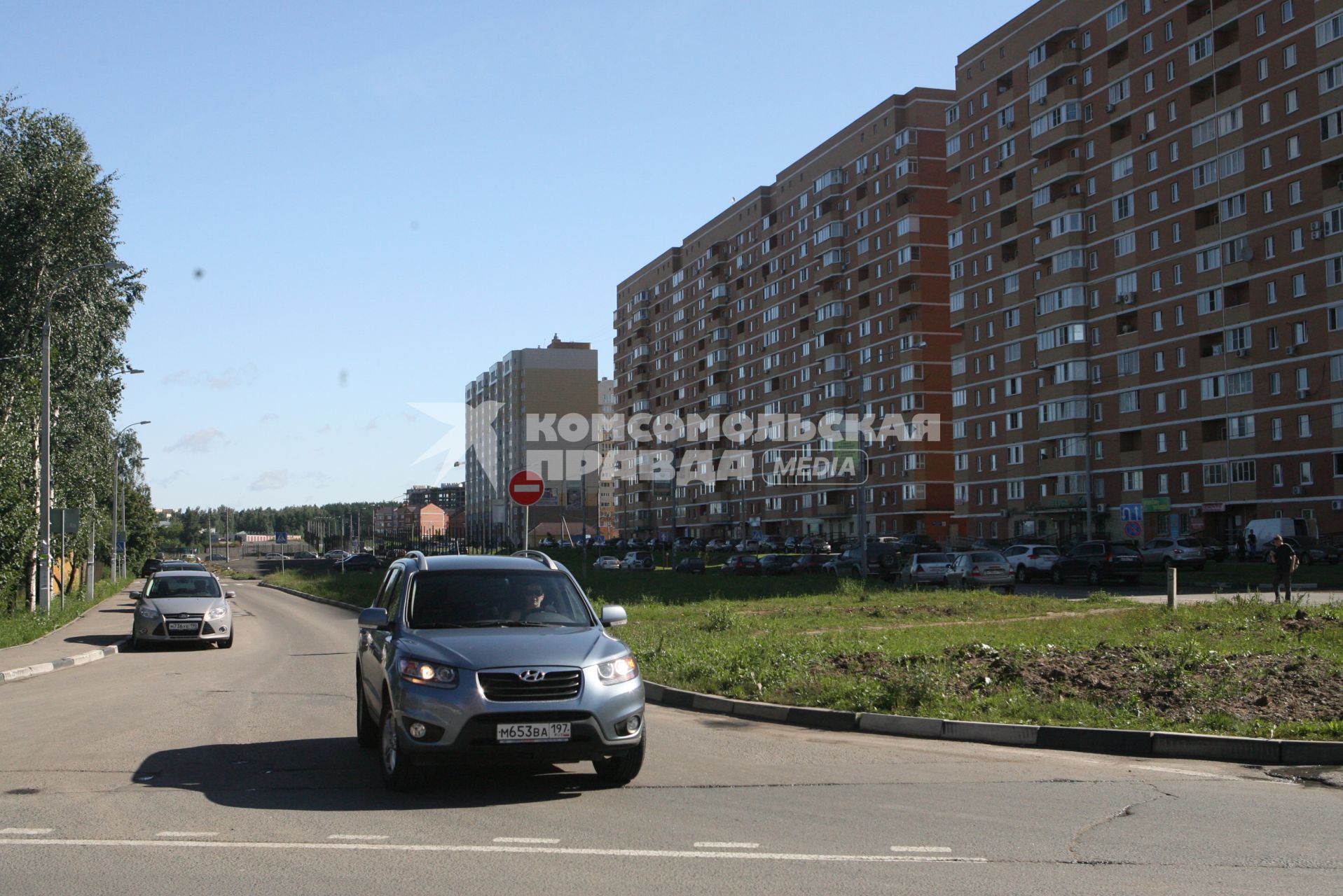 Новая Москва. На снимке: новый жилой район