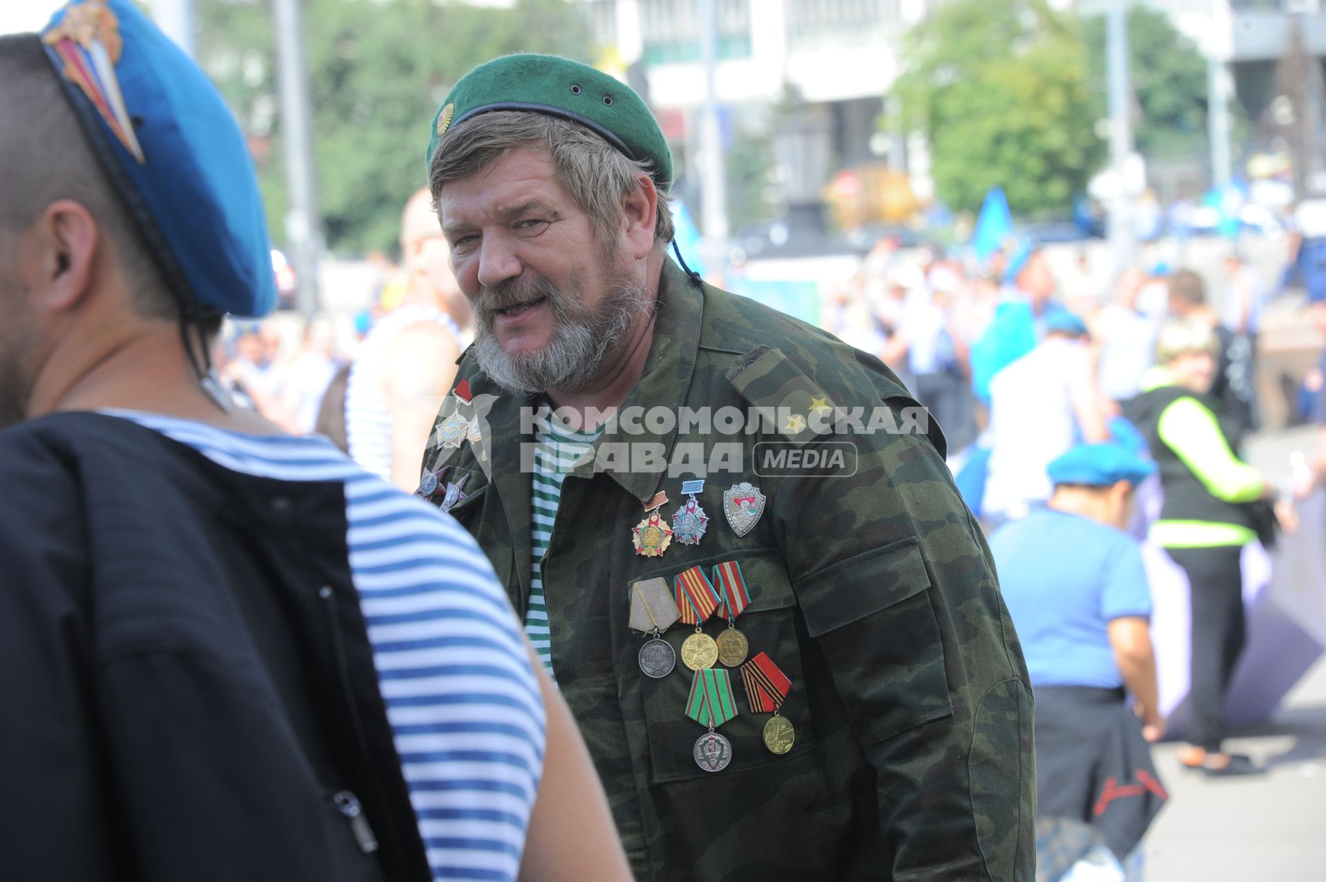 ЦПКиО им. Горького. День воздушно-десантных войск (ВДВ).