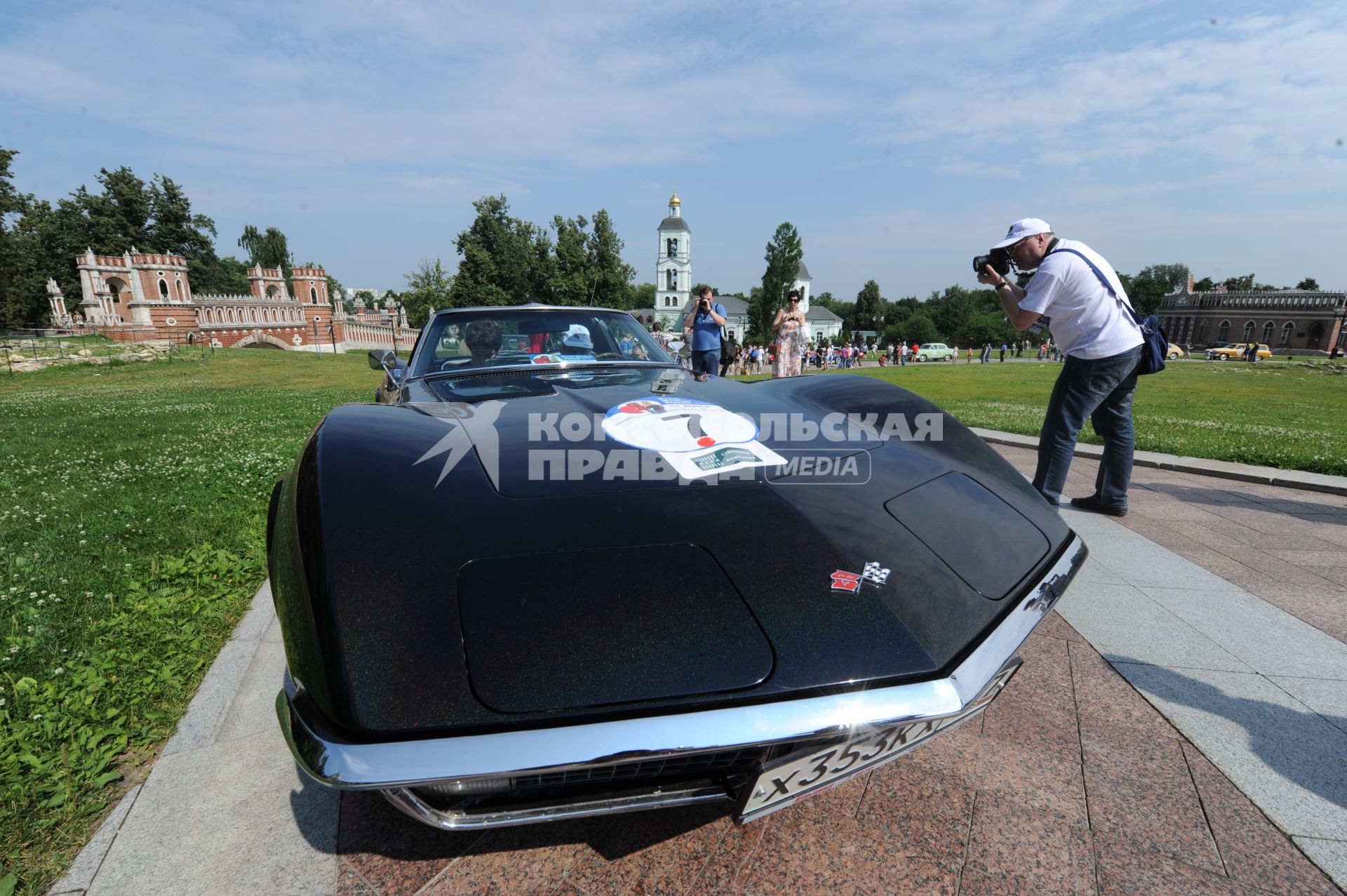 Музей-заповедник `Царицыно`. Ралли старинных автомобилей Bosch Moskau Klassik.