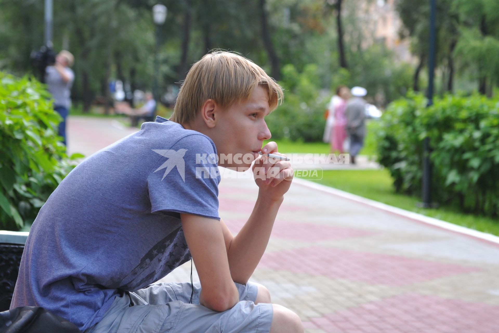 Народный парк в районе Зюзино на Юго-Западе Москвы.