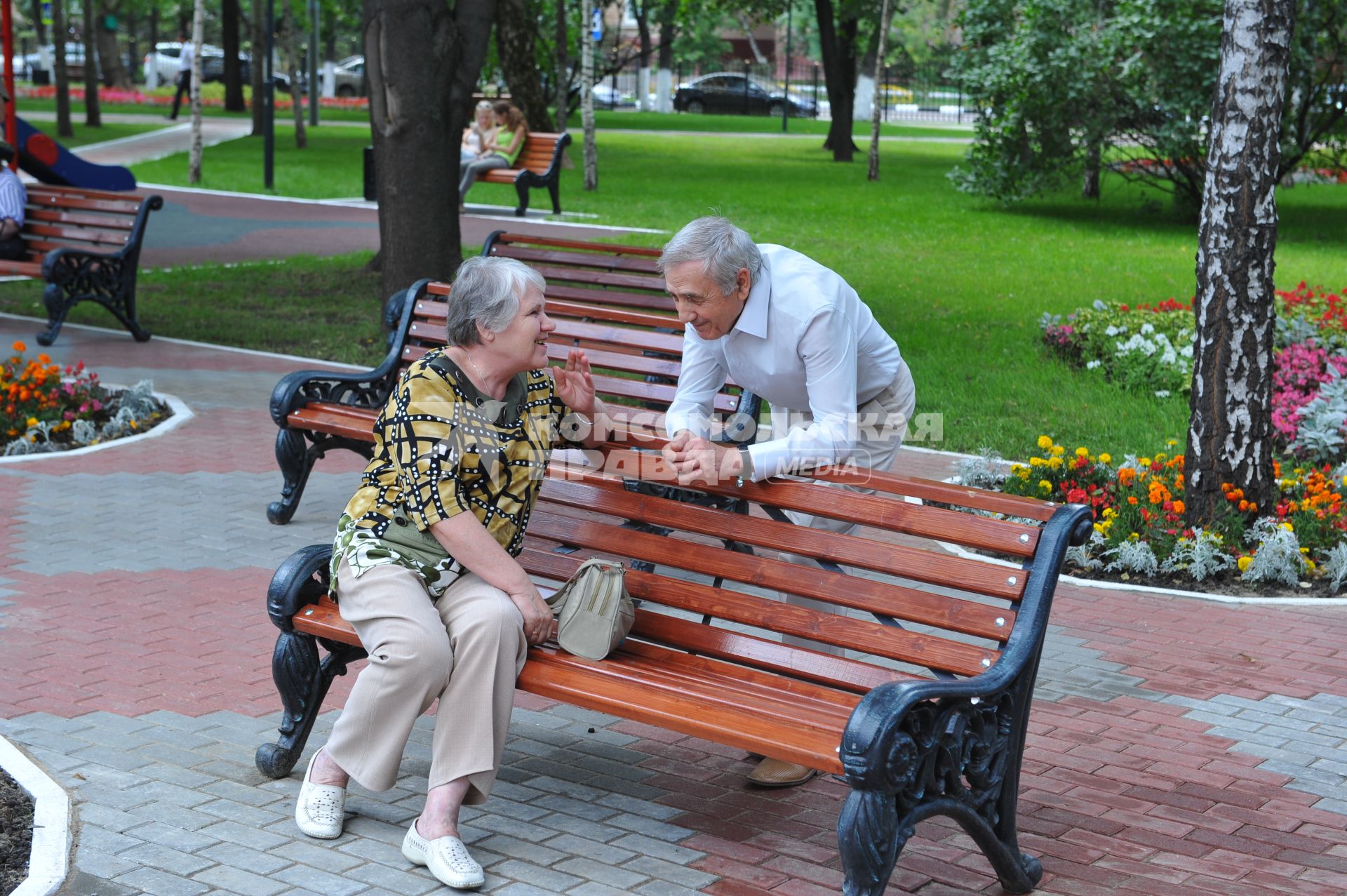 Народный парк в районе Зюзино на Юго-Западе Москвы.