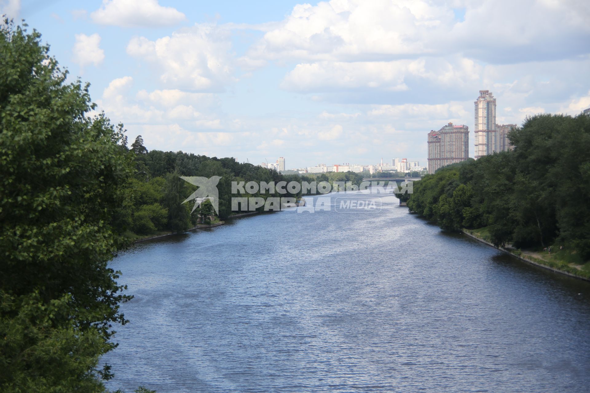 Серебряный Бор.  Москва-река.