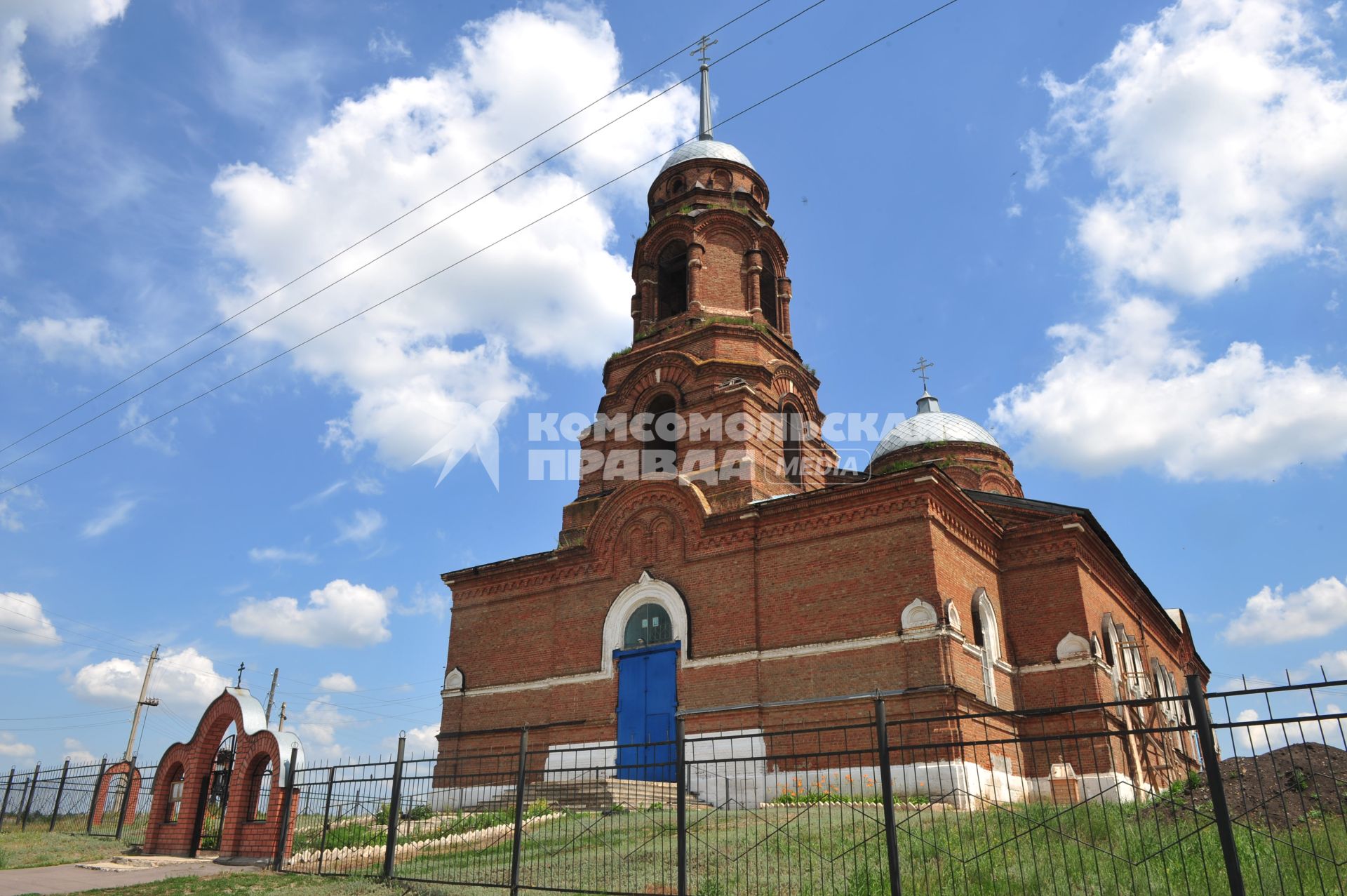 п. Елань-Колено,  Новохоперский район. На снимке: Церковь Воскресения Христова.