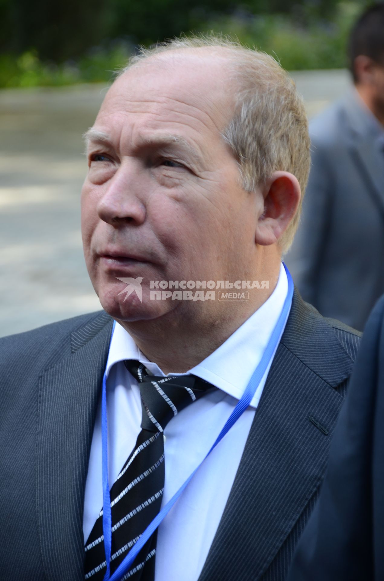 Рабочий визит главы МВД РФ В. Колокольцева в Таджикистан. На снимке: заместитель министра внутренних дел РФ, генерал-полковник полиции Виктор Кирьянов