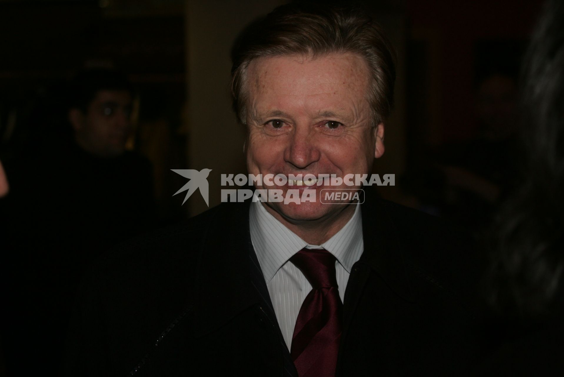 Абсолютный чемпионат Европы по дзюдо на призы президента РФ в театре Российской армии. На снимке: президент Олимпийского комитета России Леонид Тягачев.
