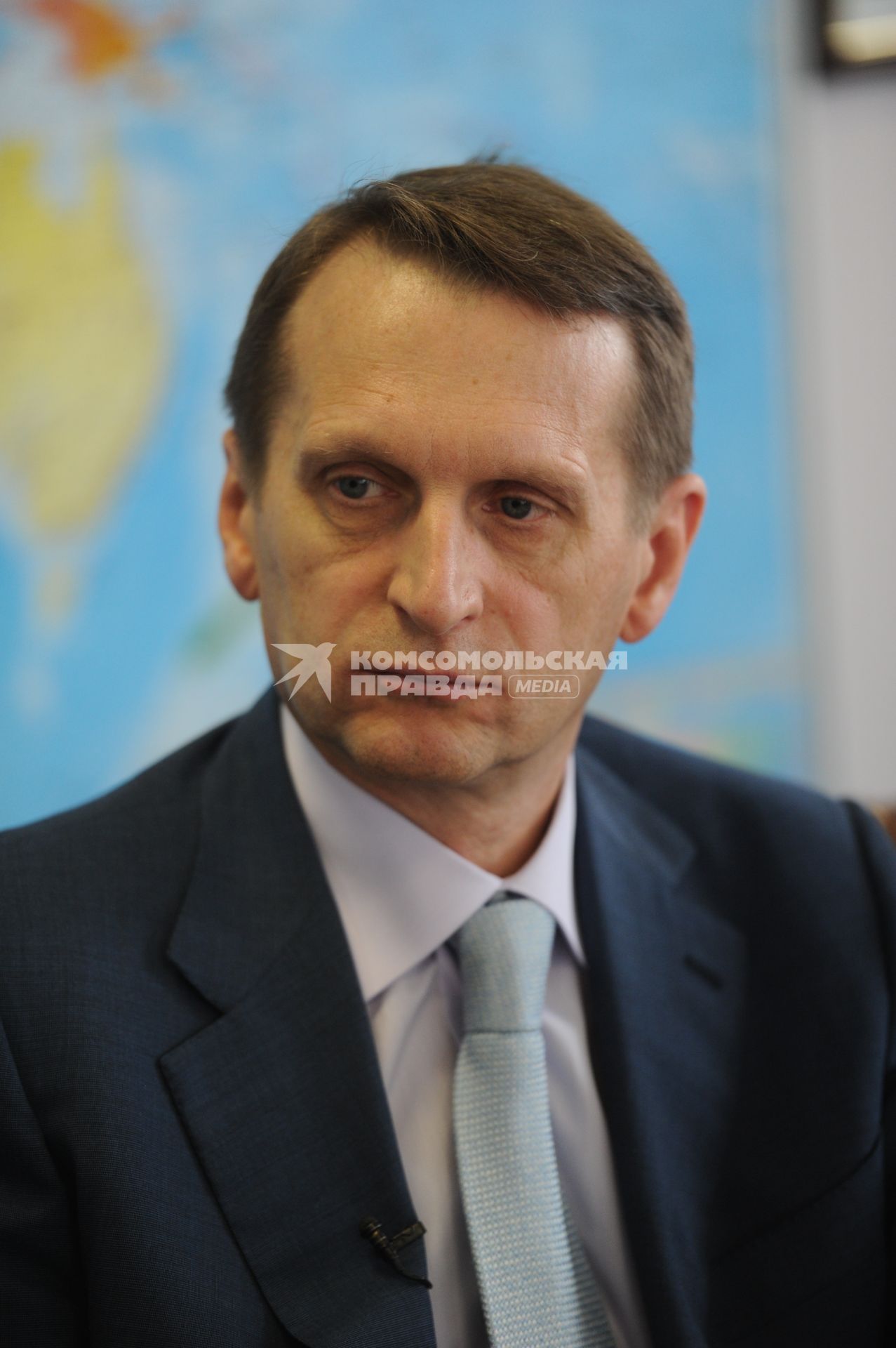 ИД `Комсомольская правда`.  Председатель Государственной Думы РФ Сергей Нарышкин