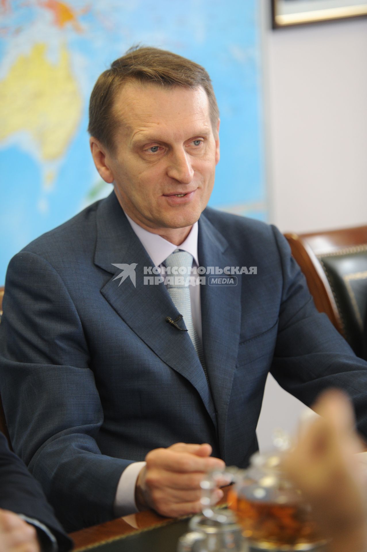 ИД `Комсомольская правда`.  Председатель Государственной Думы РФ Сергей Нарышкин