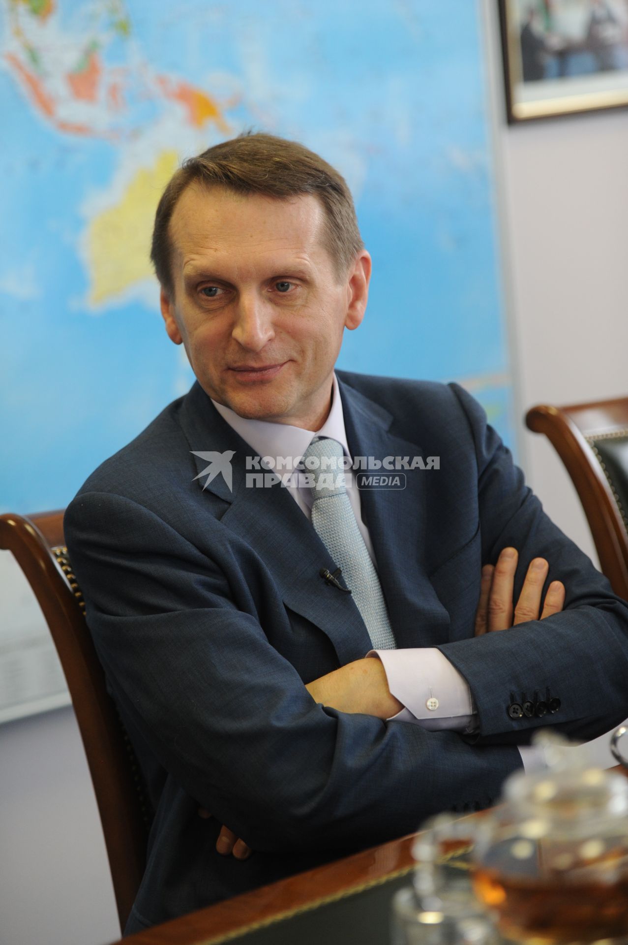 ИД `Комсомольская правда`.  Председатель Государственной Думы РФ Сергей Нарышкин