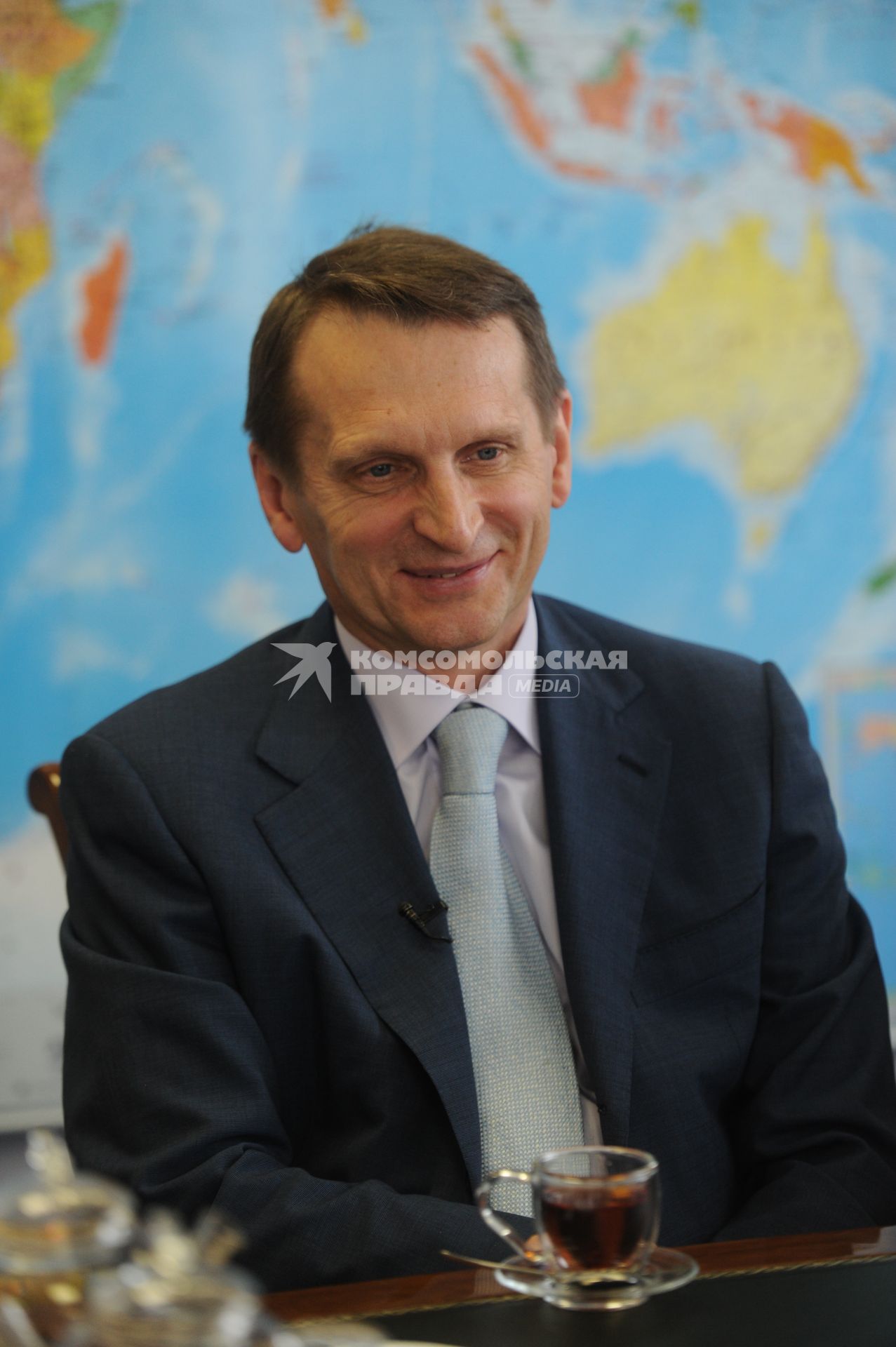 ИД `Комсомольская правда`.  Председатель Государственной Думы РФ Сергей Нарышкин
