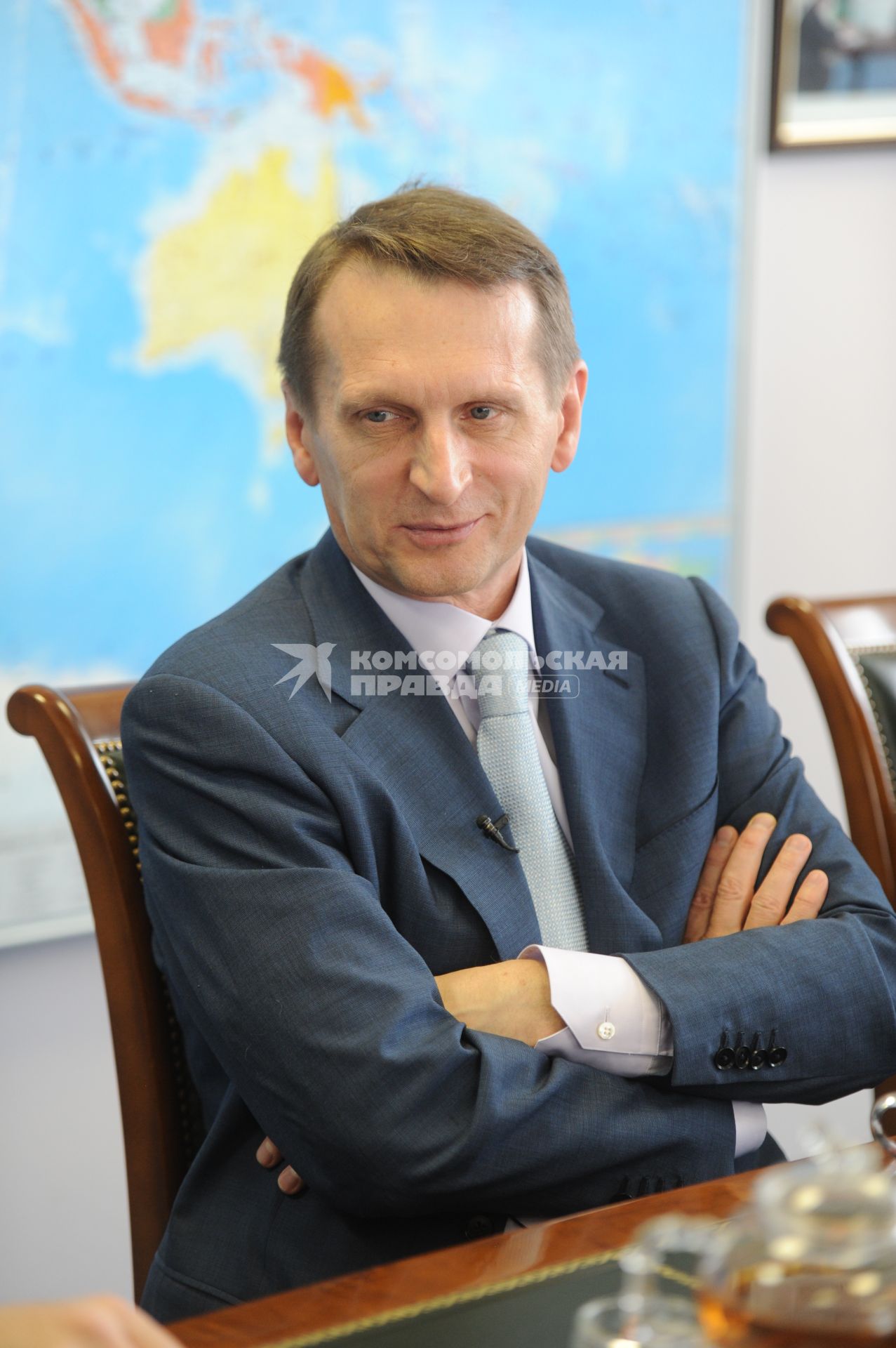 ИД `Комсомольская правда`.  Председатель Государственной Думы РФ Сергей Нарышкин