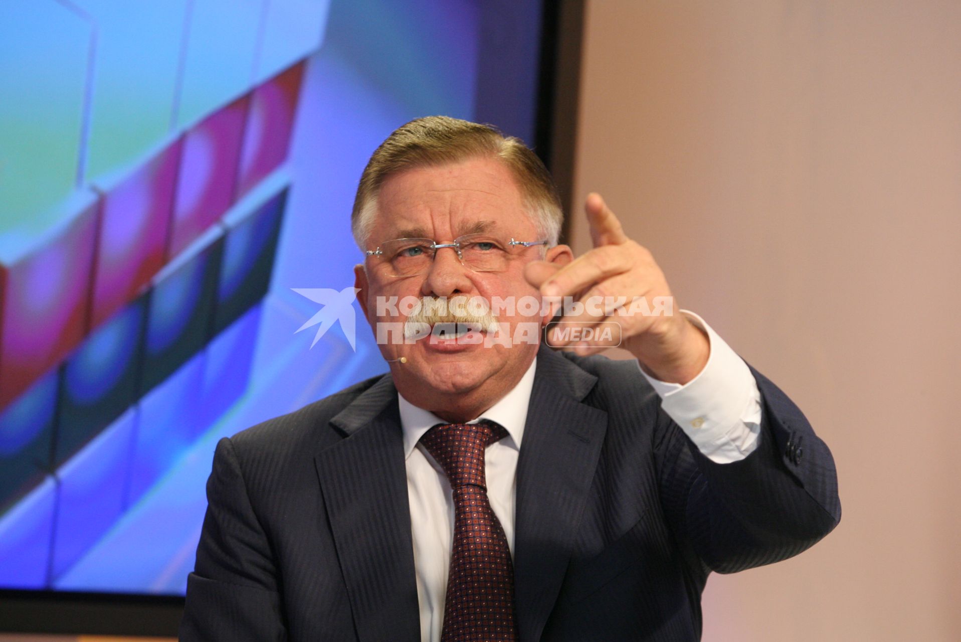 ИД `Комсомольская правда`. Бывший вице-президиент России Александр Руцкой.