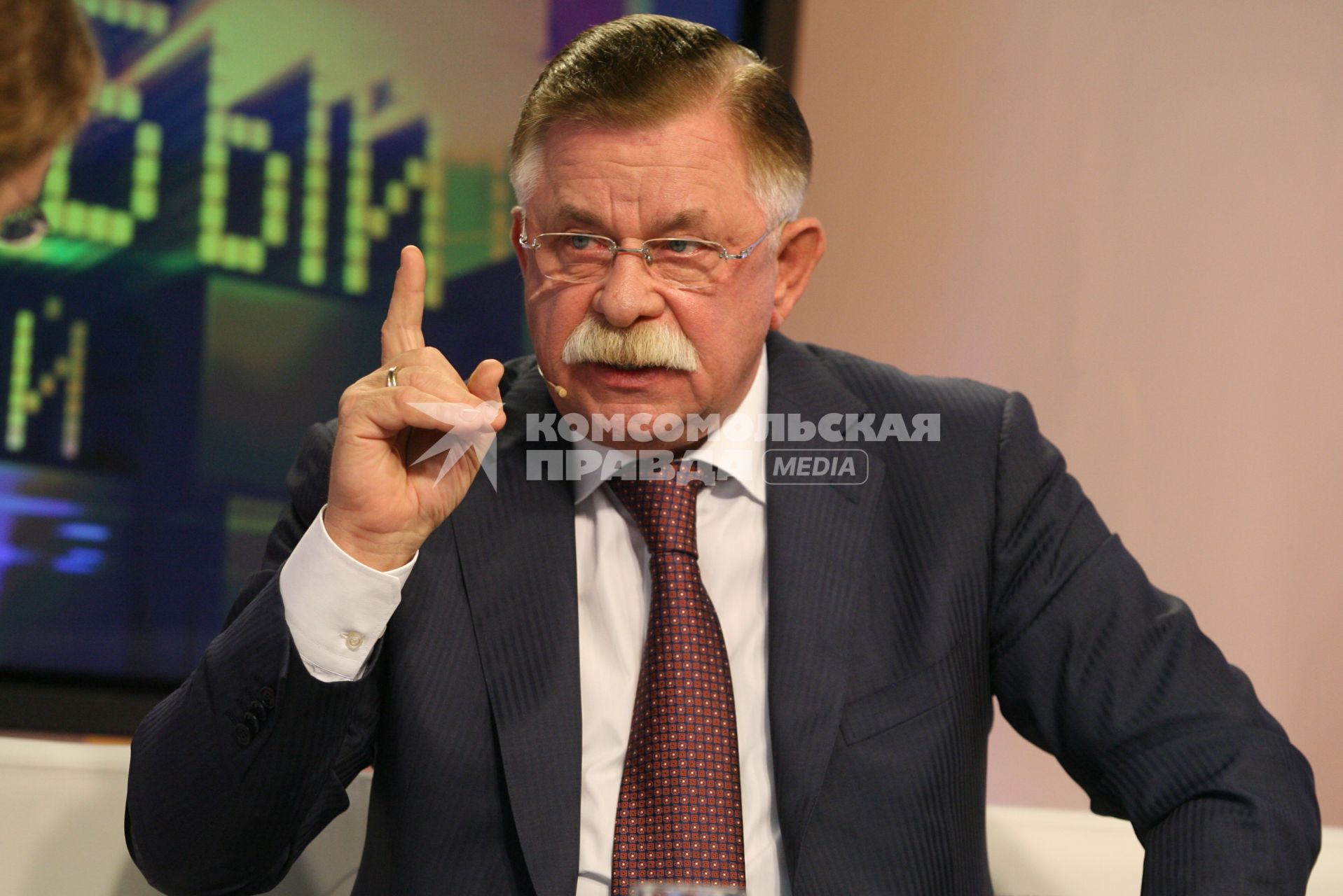 ИД `Комсомольская правда`. Бывший вице-президиент России Александр Руцкой.