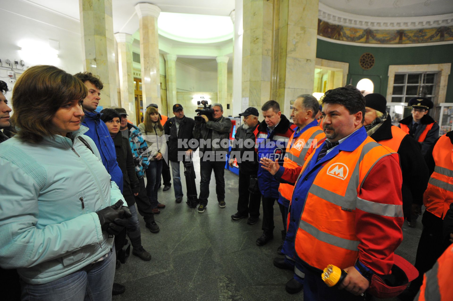 Подготовка Московского метрополитена к зимнему периоду.