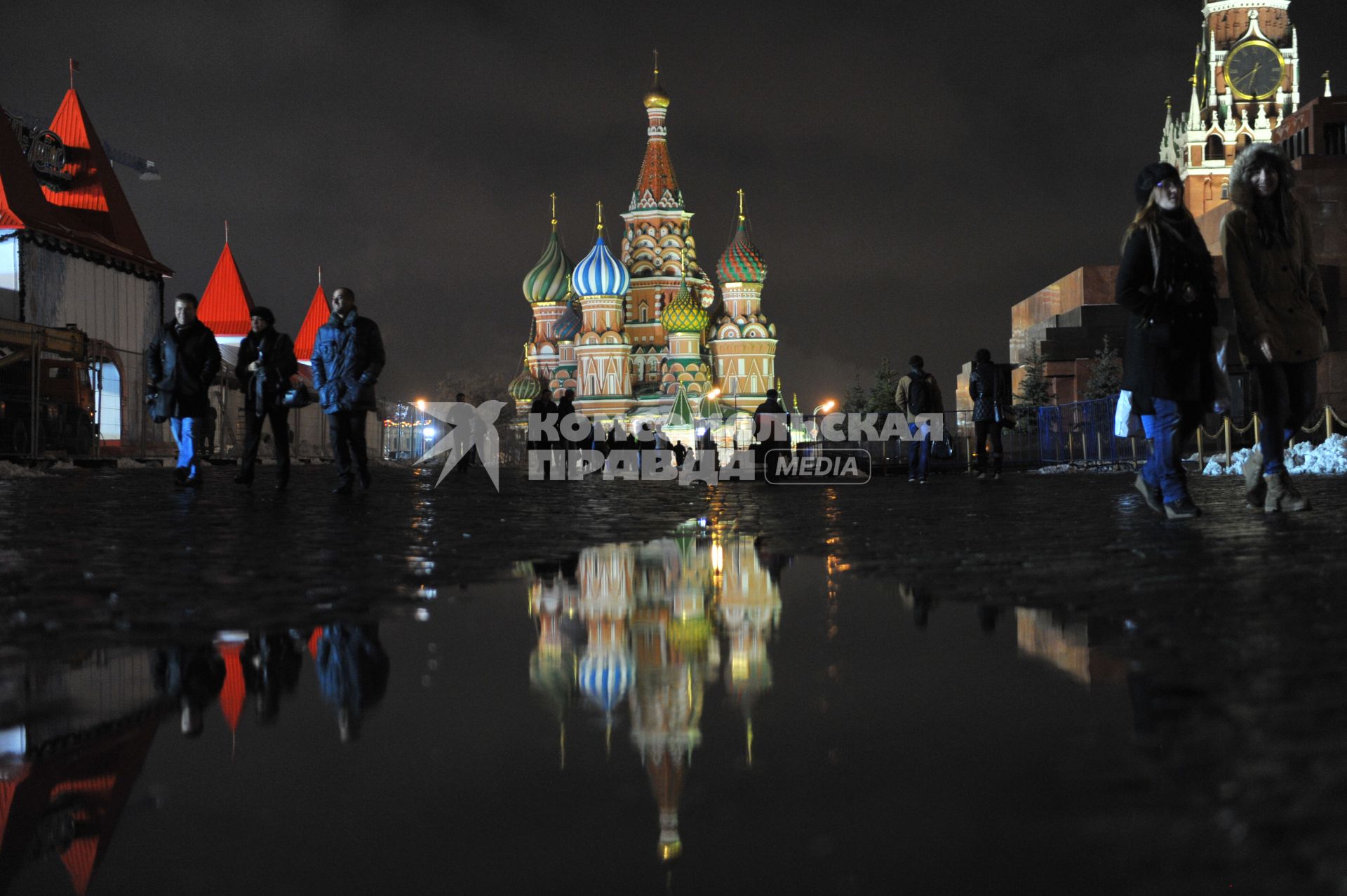 Красная площадь. Храм Василия Блаженного.