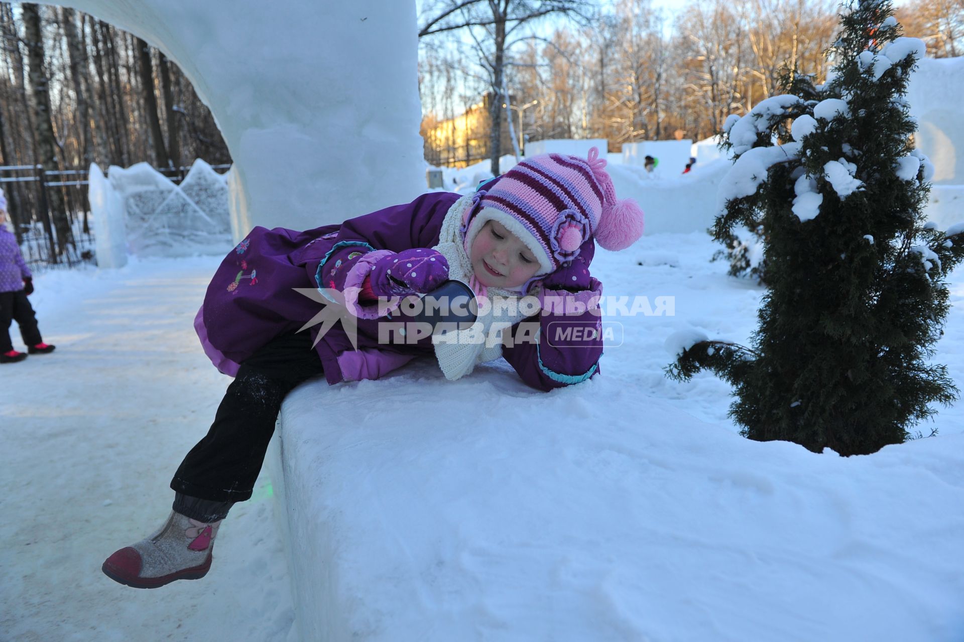 SnowGRAD в Измайловском парке. Ice-кафе Olympic Babble.