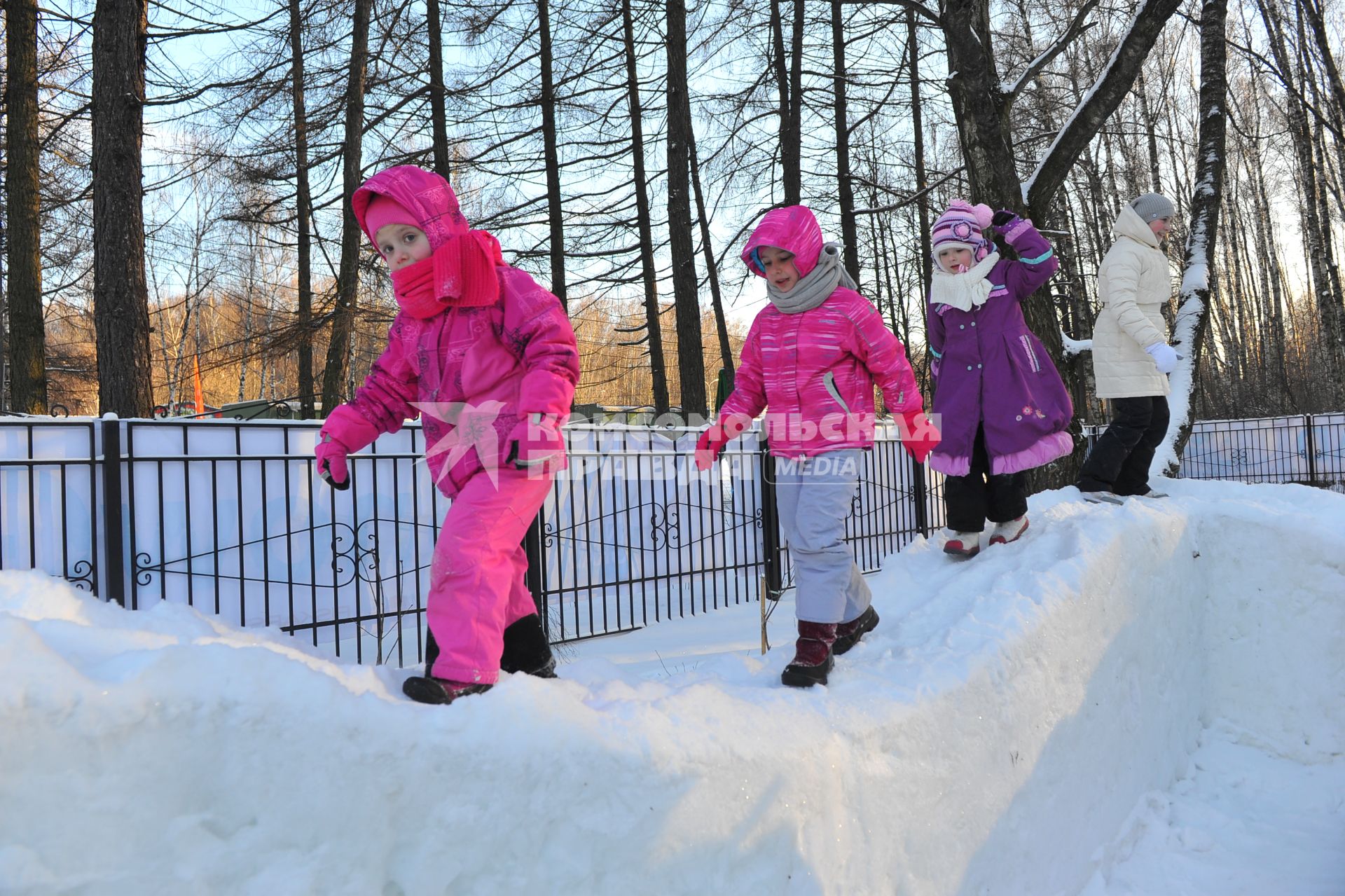 SnowGRAD в Измайловском парке.