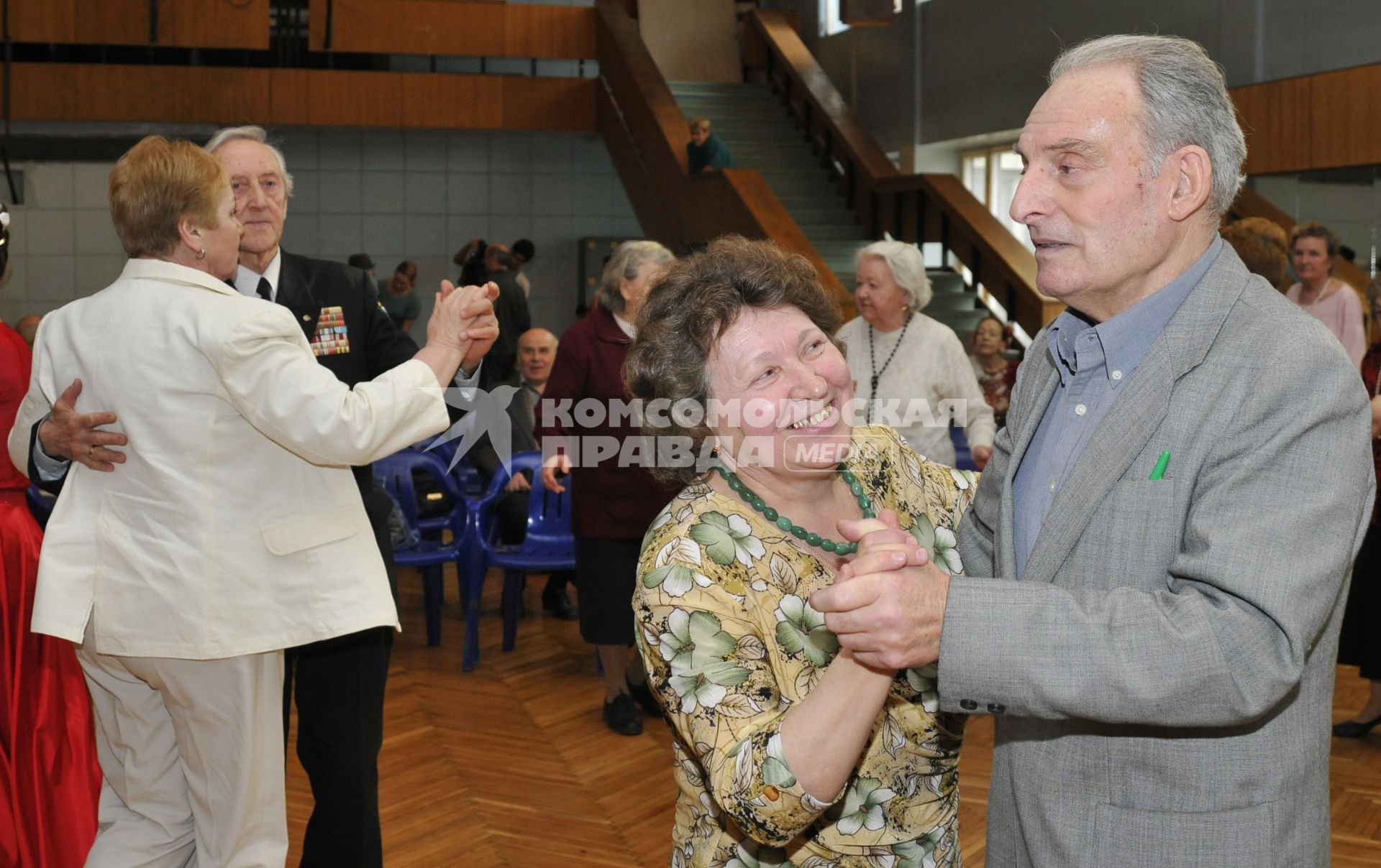 Клубная встреча для пенсионеров.