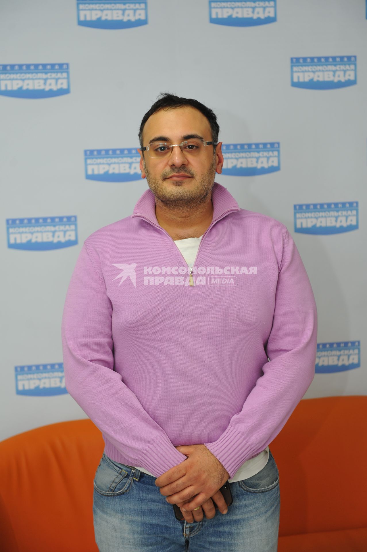ИД `Комсомольская правда`. На снимке: генеральный директор `Клуба ораторов` Арсен Нерсисян.