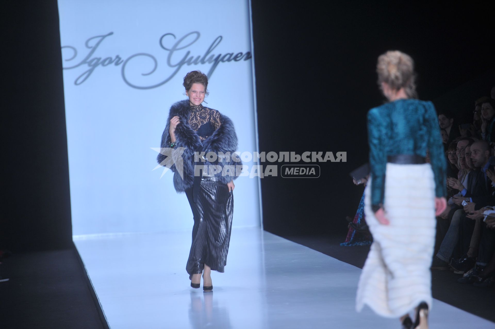 ЦВЗ `Манеж`. Российская Неделя моды `Mercedes-Benz Fashion Week Russia`. Показ коллекции Mercedes-Benz Presents Игорь Гуляев.