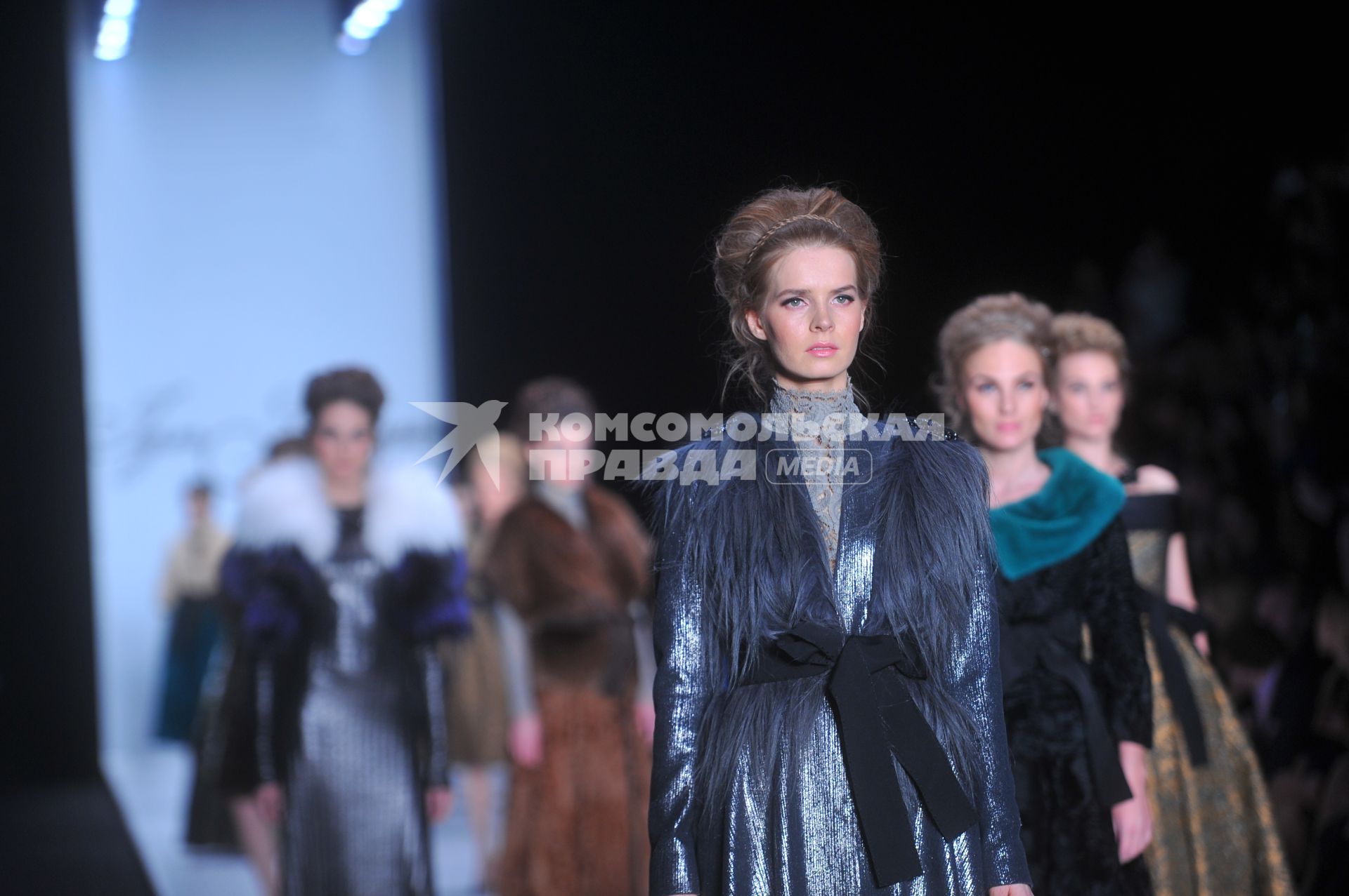 ЦВЗ `Манеж`. Российская Неделя моды `Mercedes-Benz Fashion Week Russia`. Показ коллекции Mercedes-Benz Presents Игорь Гуляев.