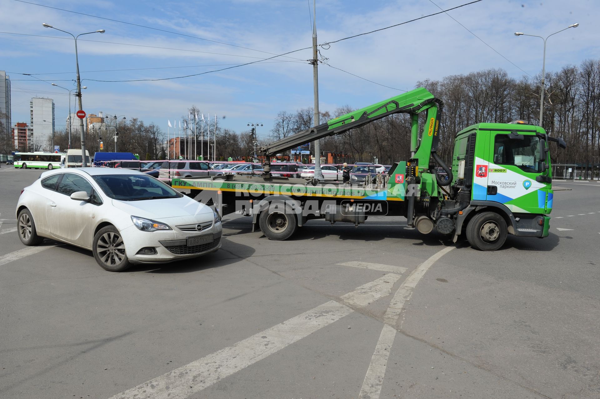 Эвакуатор. Парк Сокольники.