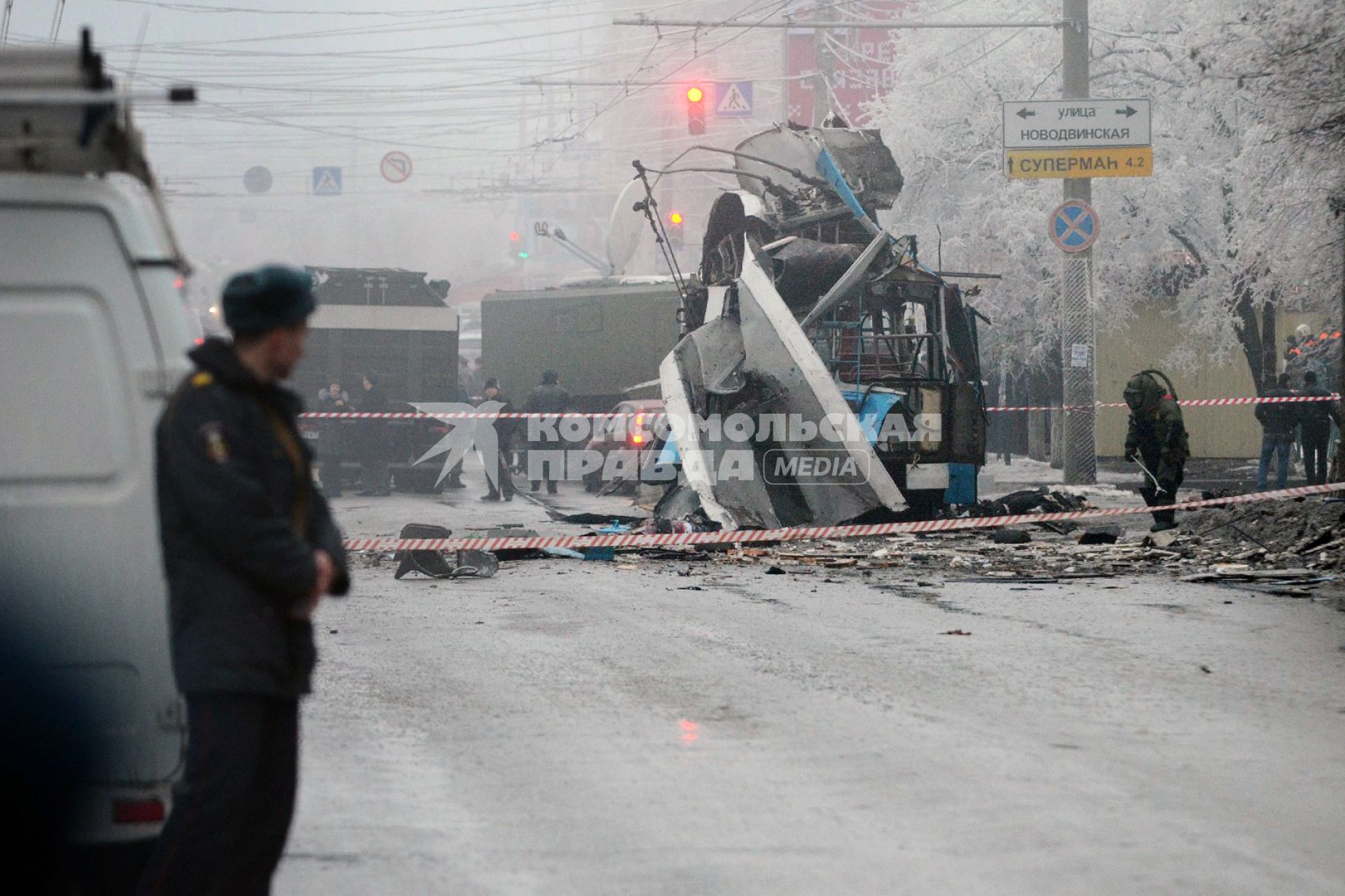 Взрыв троллейбуса в Волгограде - террористический акт, произошедший 30 декабря 2013 года в троллейбусе маршрута № 15А в Дзержинском районе Волгограда.