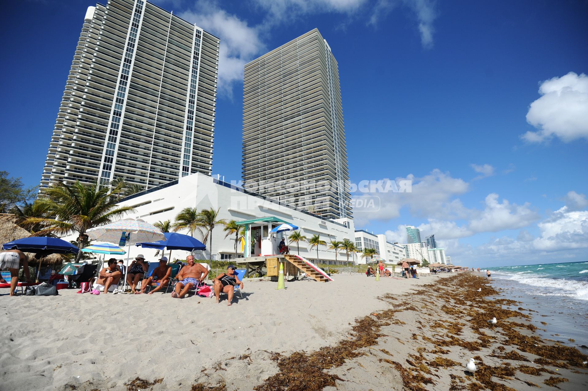 Майами Бич (Miami beach ). Дом, в котором расположена квартира певицы Ирина Алегровой.