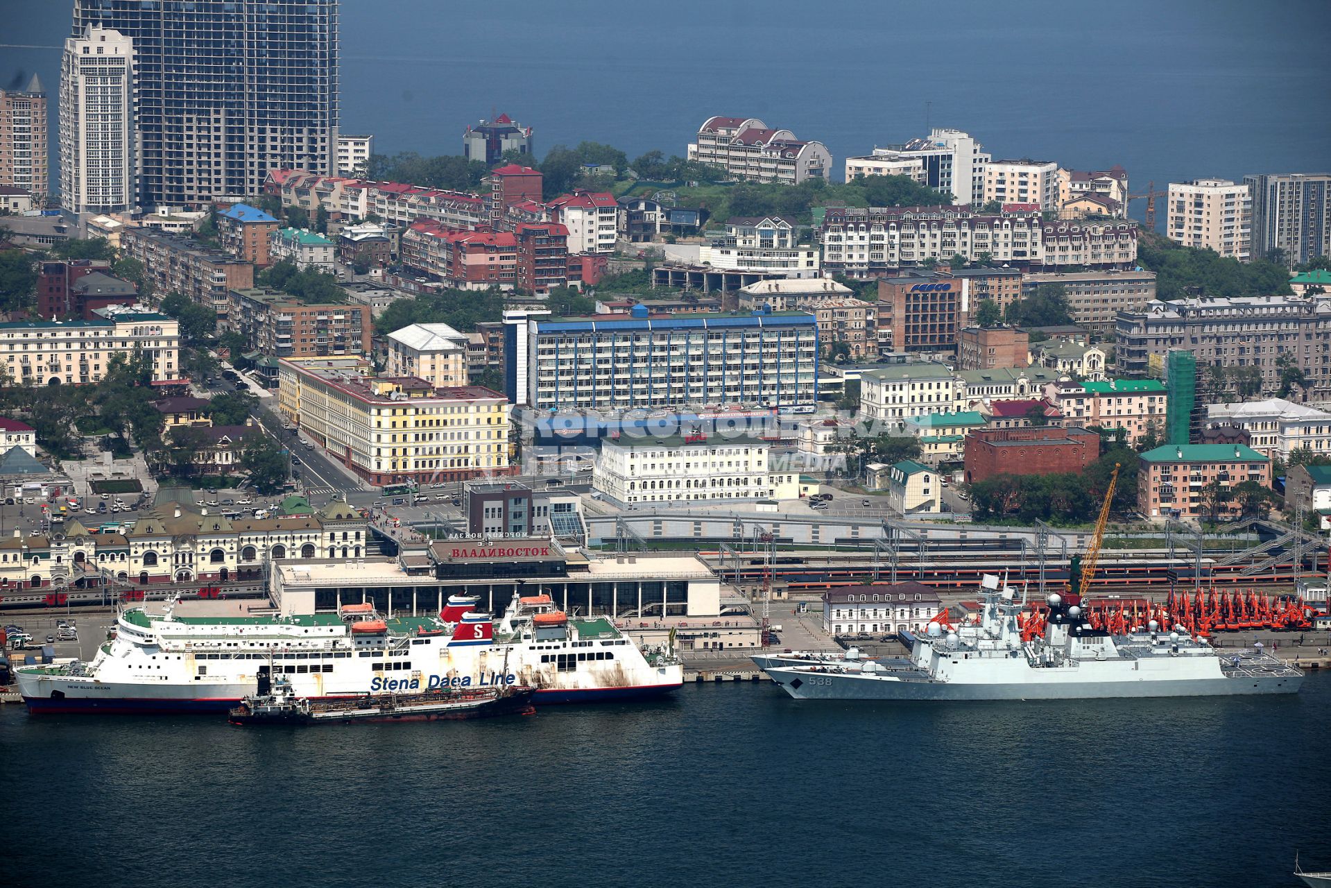 Вид на Владивосток.