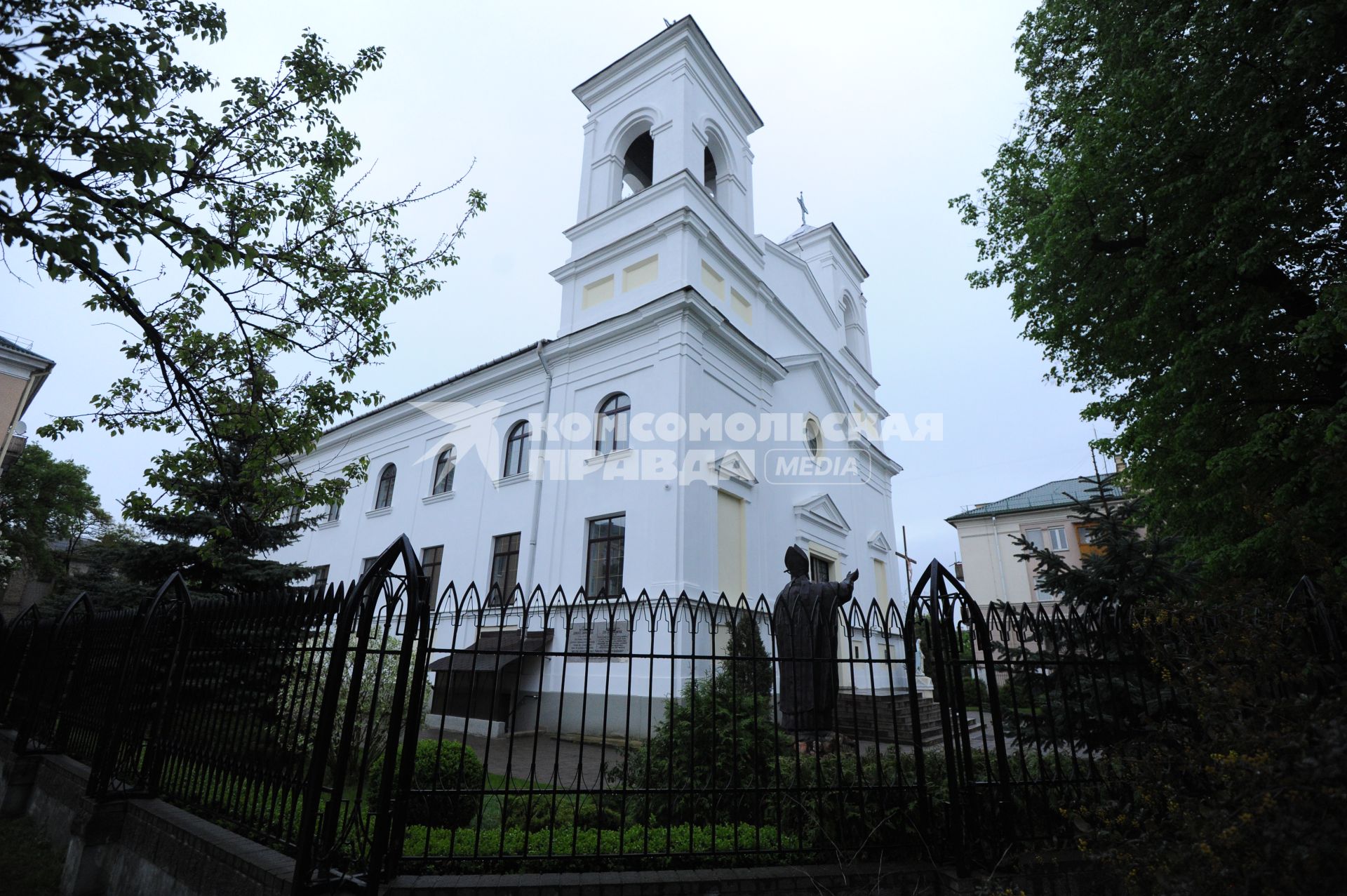 Виды Бреста. Церковь Воздвижения Святого Креста .