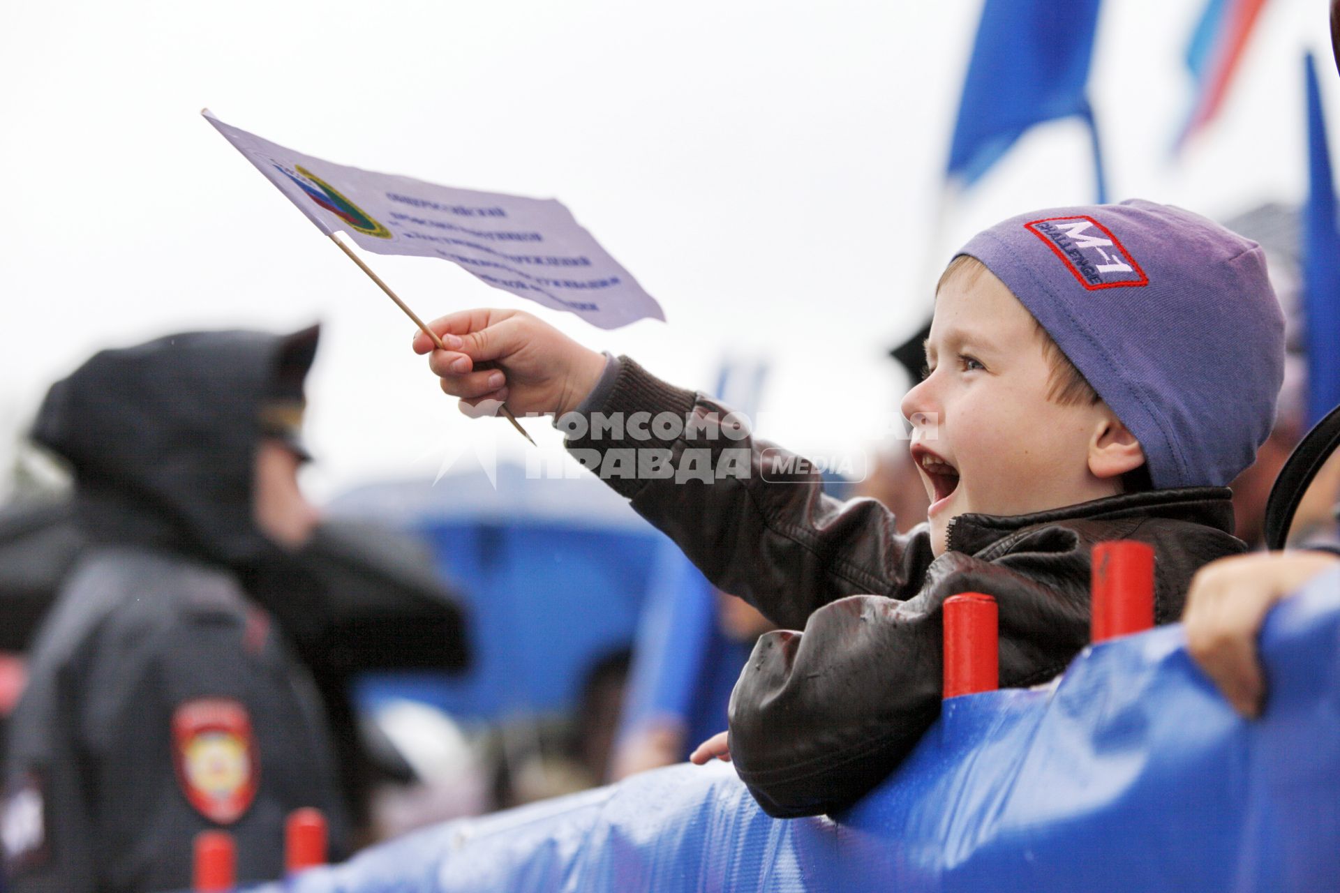 Первомайская демонстрация в Ставрополе.