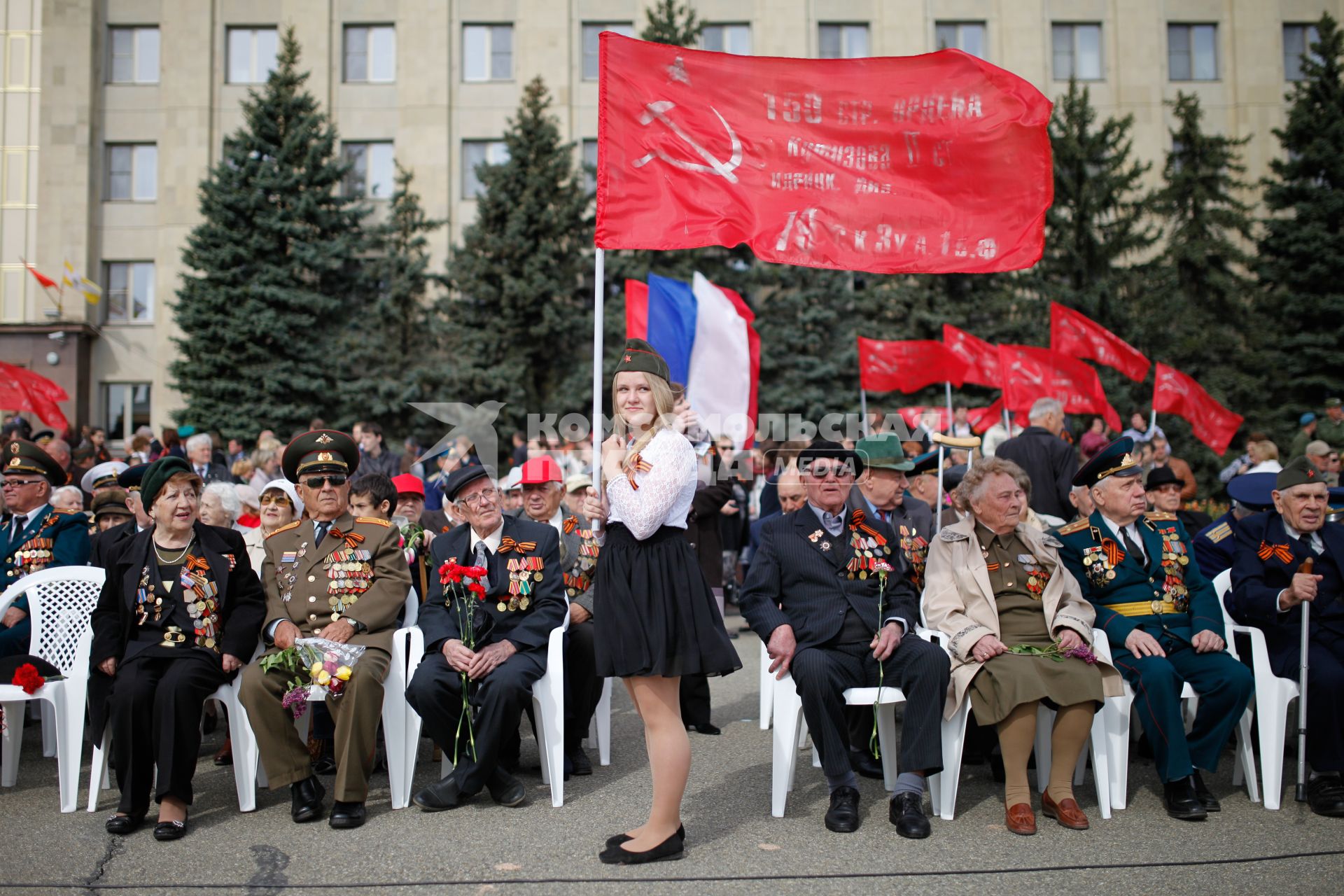 Парад Победы в Ставрополе.