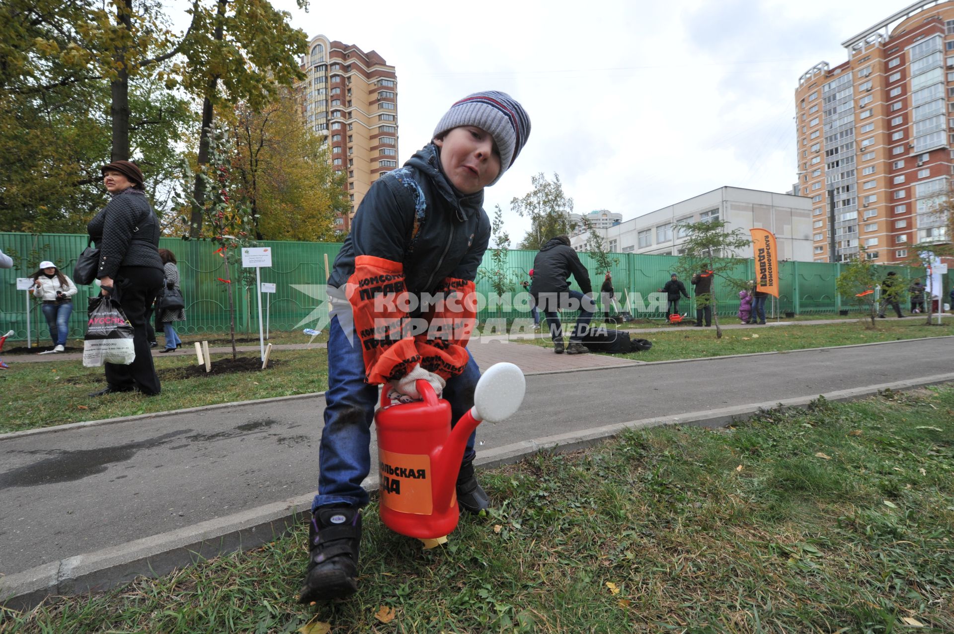 Акция КП `Сделаем Москву парком` в Таганском районе.