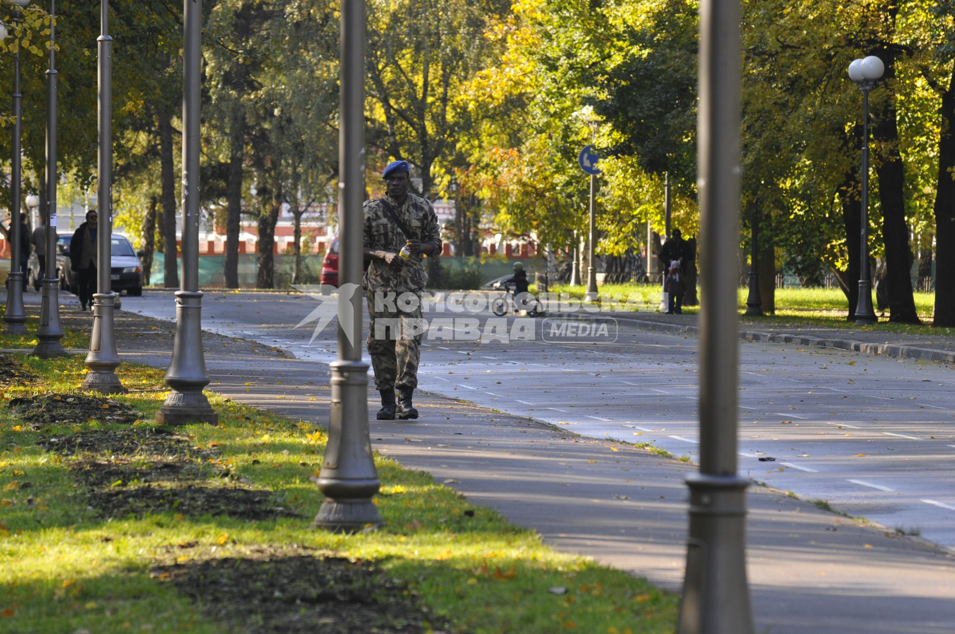 Военнослужащий.