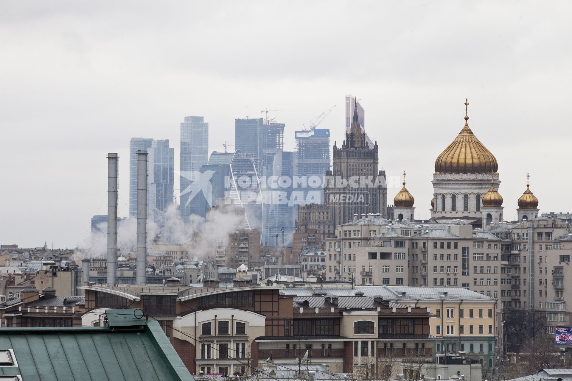 Москва весной