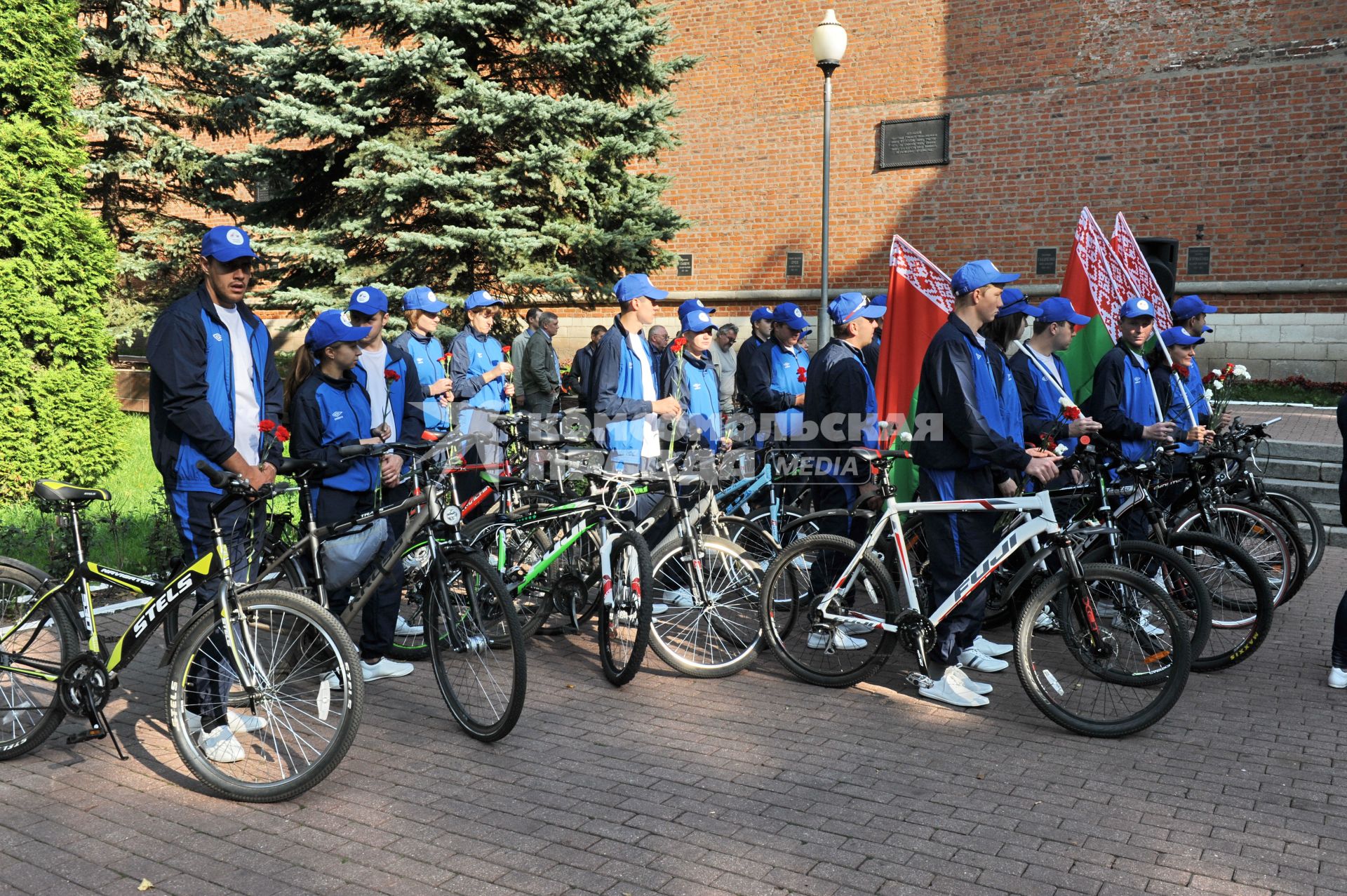 Велопробег союзного государства в Смоленске.