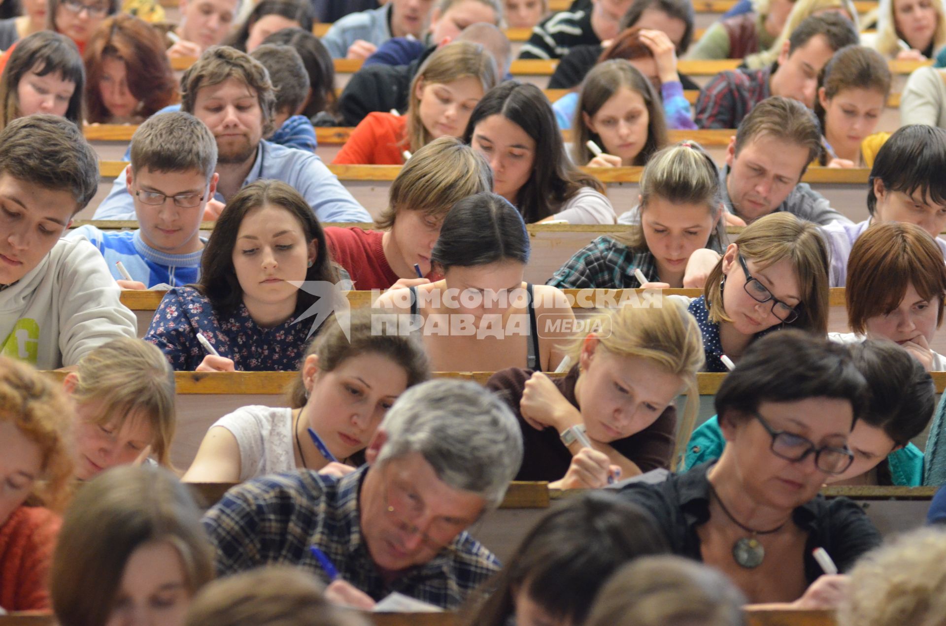 `Тотальный диктант` 2014 в Новосибирске