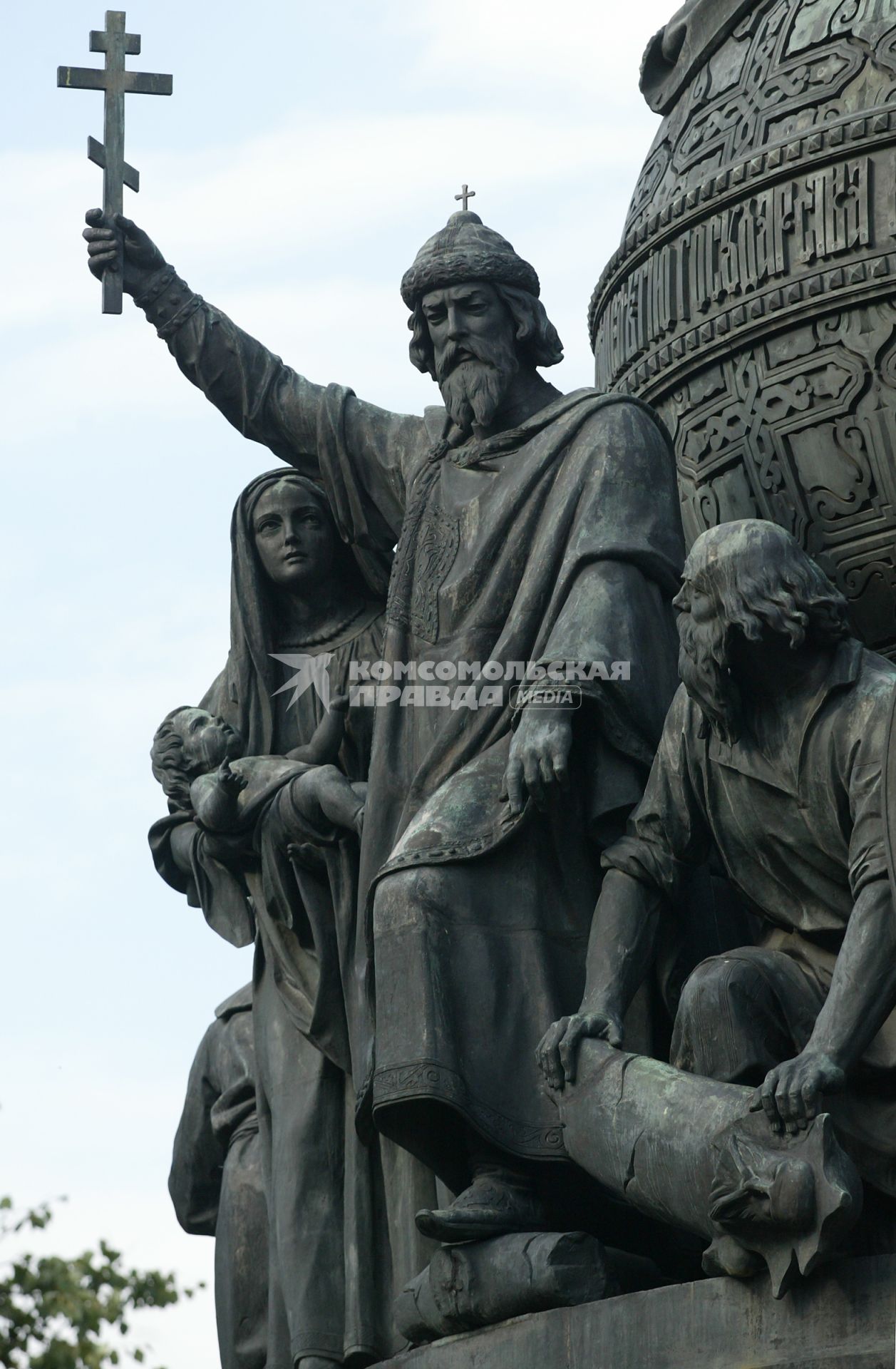 Памятник тысячилетия России в Великом Новгороде.