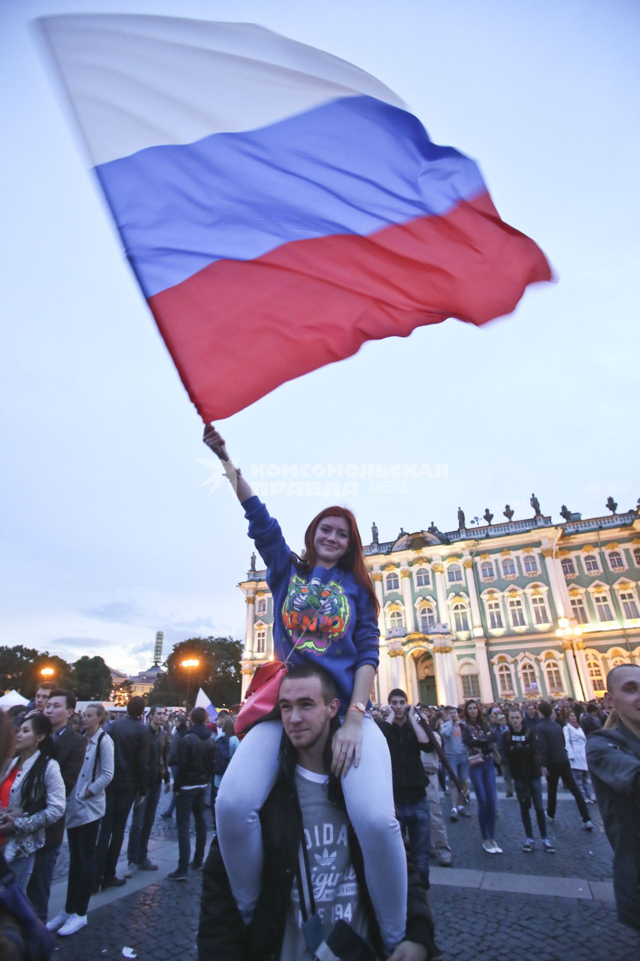 Праздник `Алые паруса` 2014 в Санкт-Петербурге.