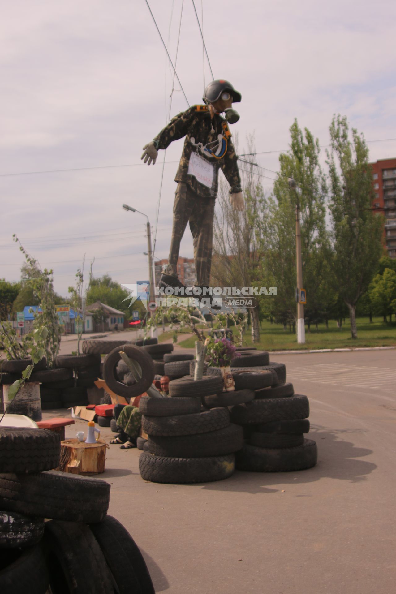 Славянск. Блок-пост Карандаши.