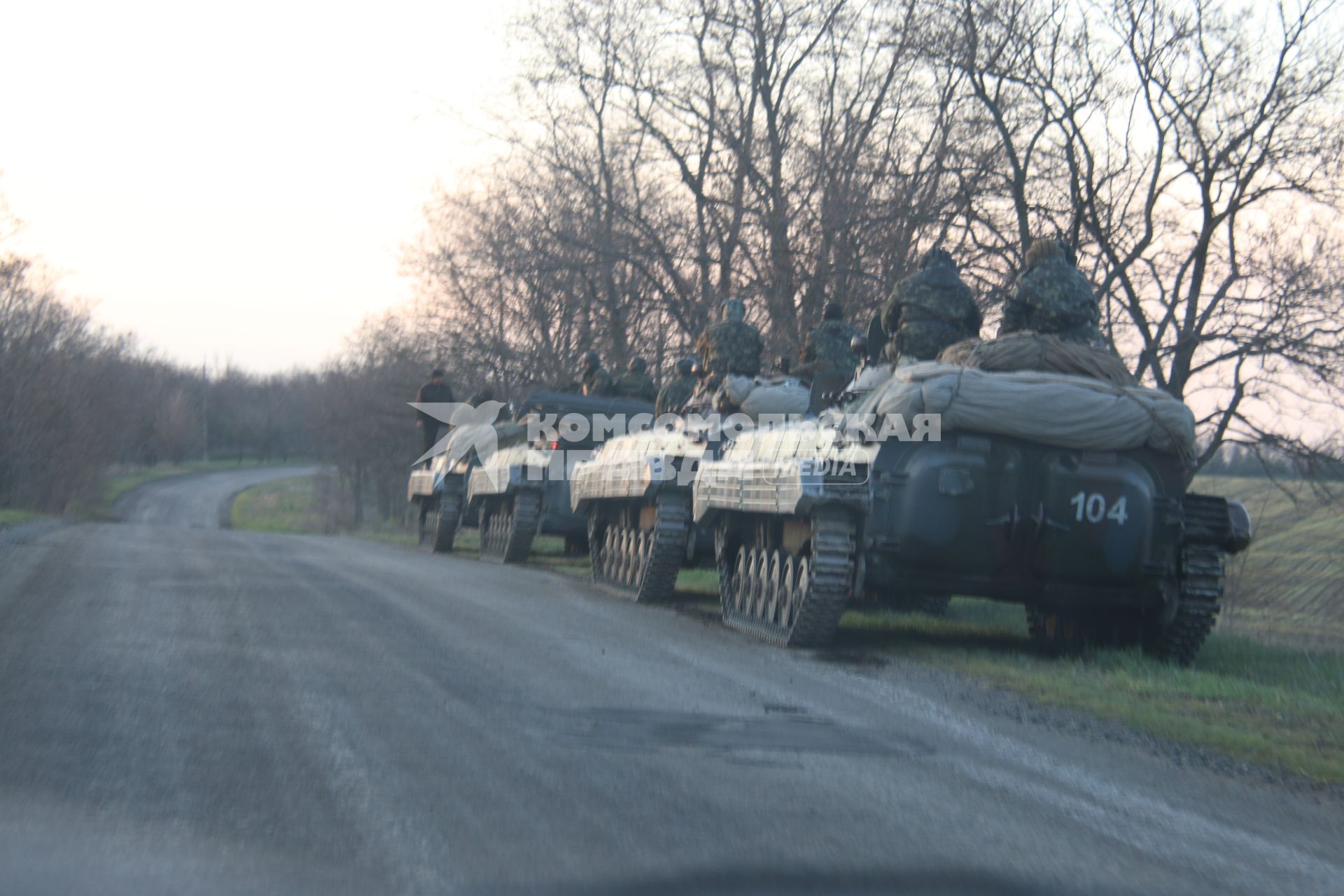 Мариуполь. Украниская военная техника под Мариуполем.