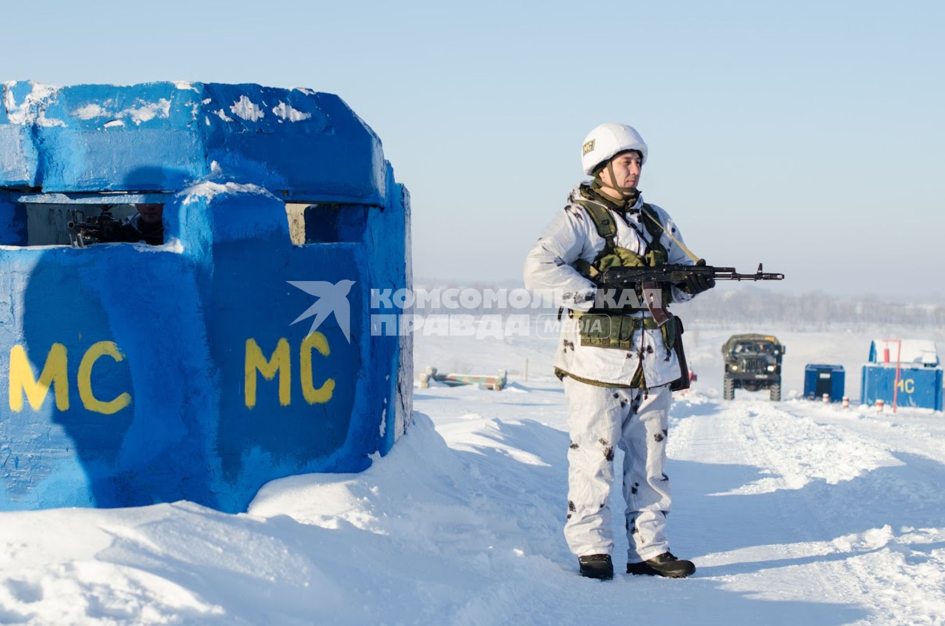 Самара. Гарнизон миротворческих сил. Военные учения.