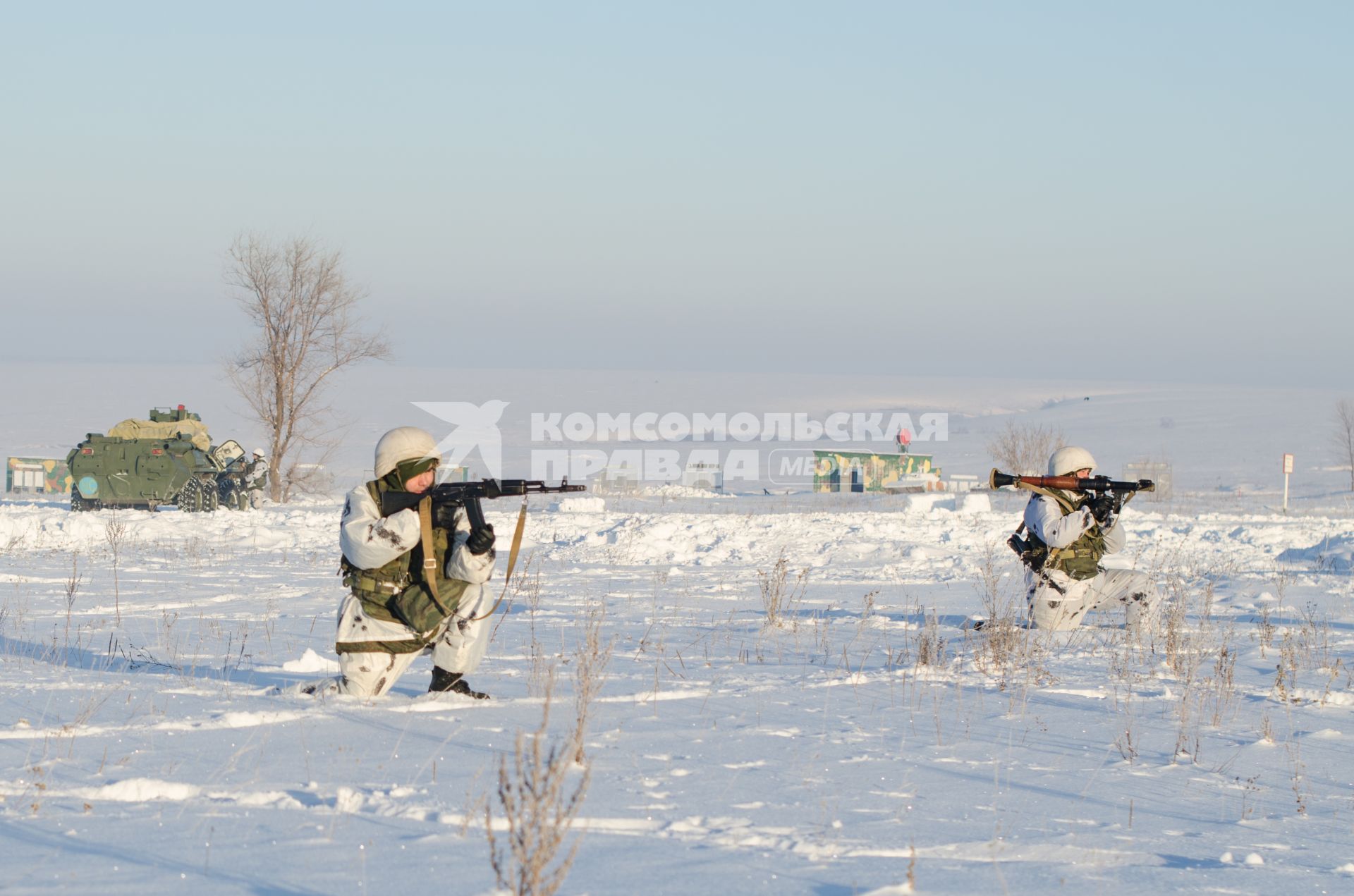 Самара. Гарнизон миротворческих сил. Военные учения.