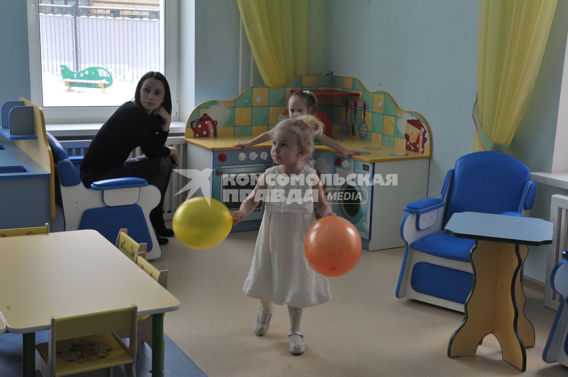 Открытие нового детского сада в Троицке.