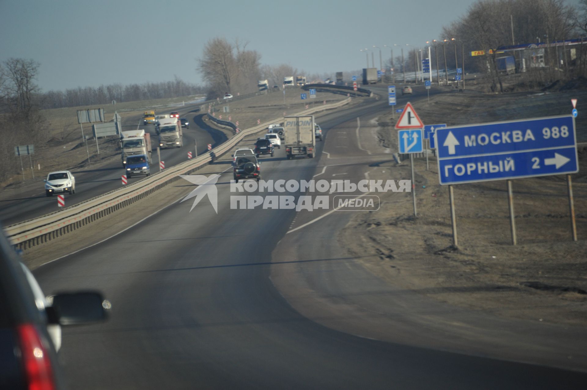 Ростовская область. Федеральная автомобильная дорога М-4 `Дон`.