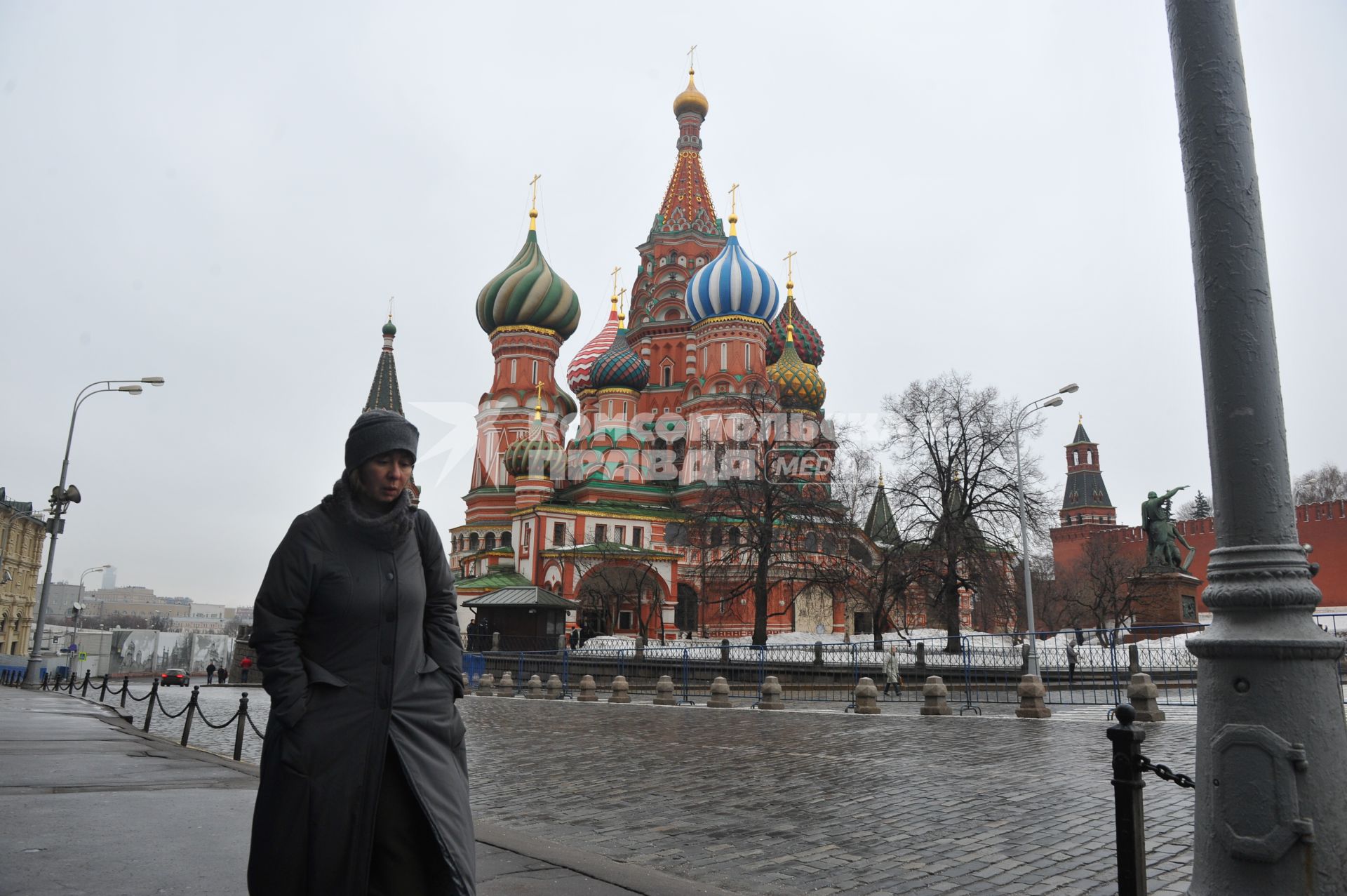 Храм Василия Блаженного на Красной площади в Москве.