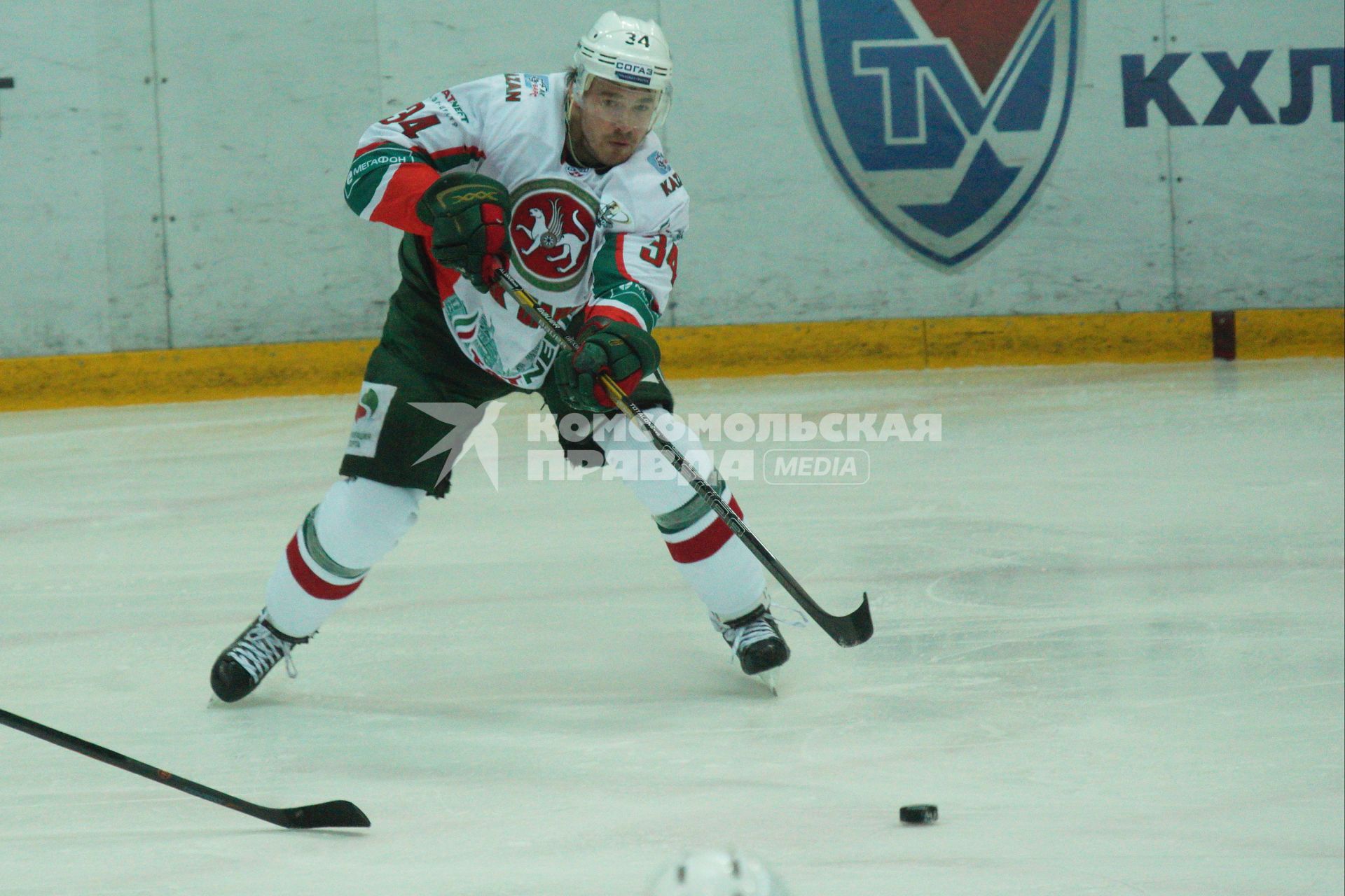 Чемпионат КХЛ: «Автомобилист»  (Екатеринбург) 2-0 Ак Барс (Казань) Плей-офф. №34 Дмитрий Обухов