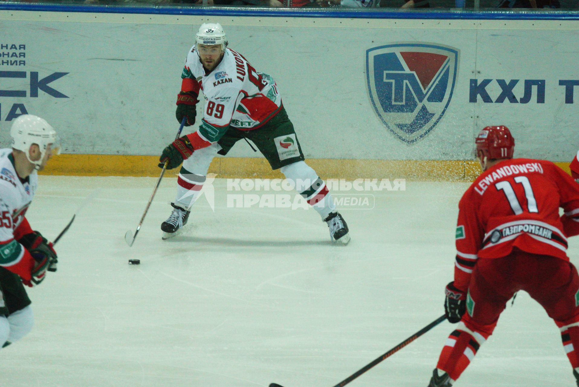 Чемпионат КХЛ: «Автомобилист»  (Екатеринбург) 2-0 Ак Барс (Казань) Плей-офф. №89 Арем Лукоянов